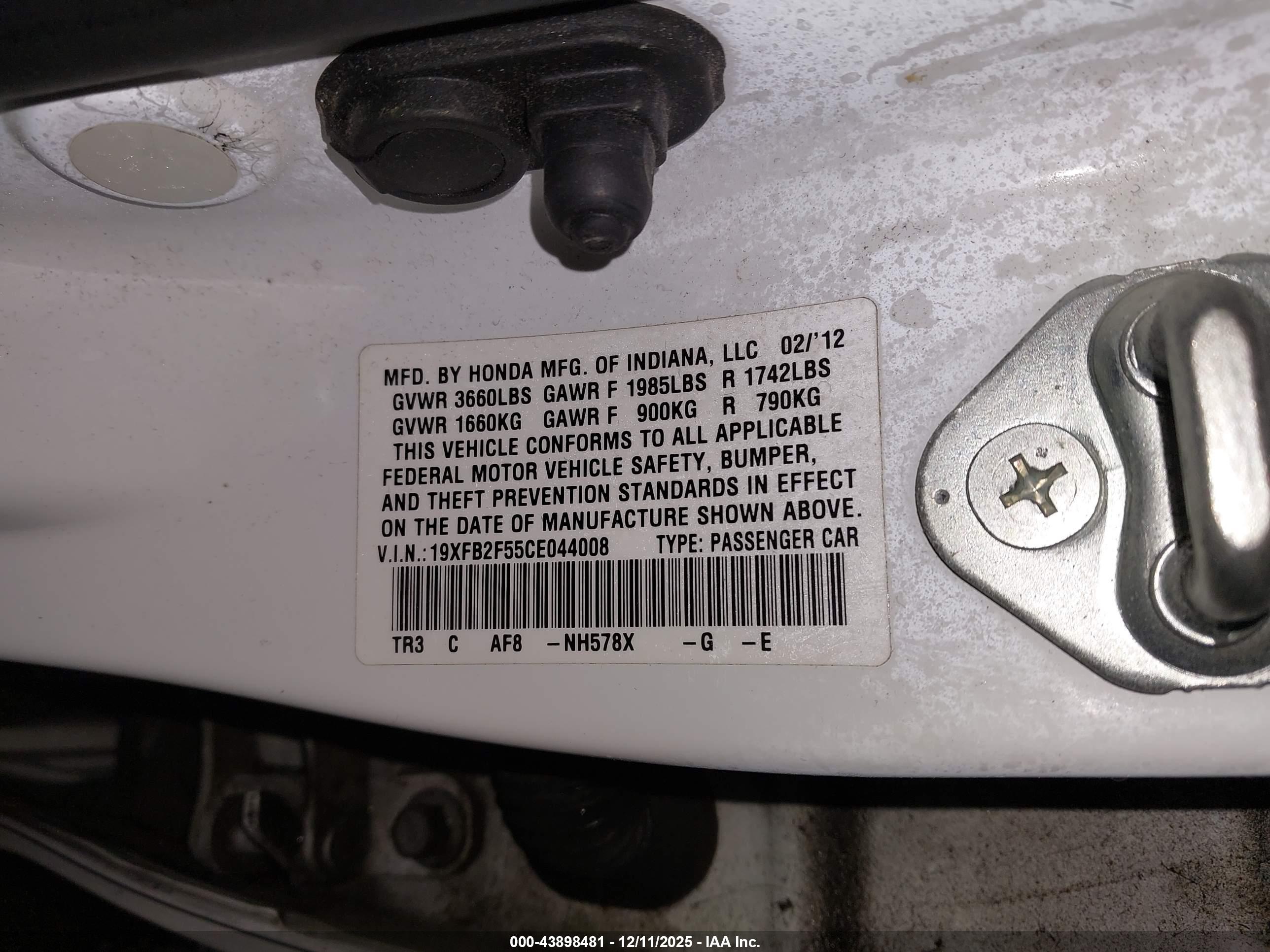 HONDA CIVIC image 9