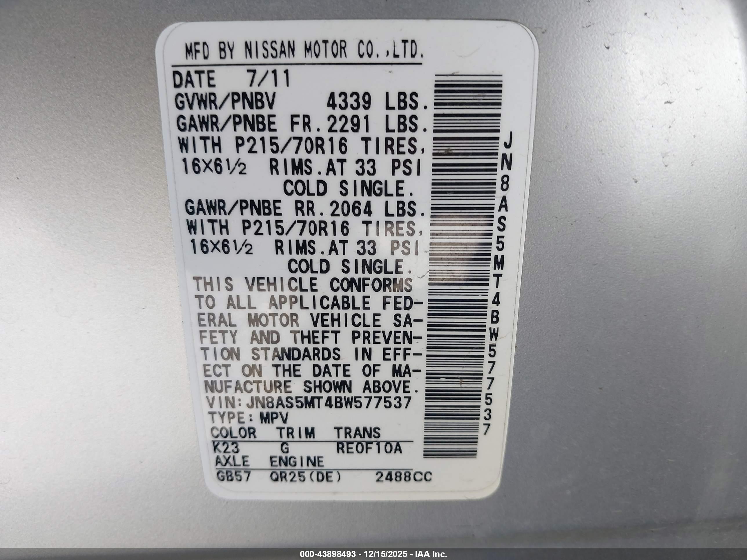 NISSAN ROGUE image 9
