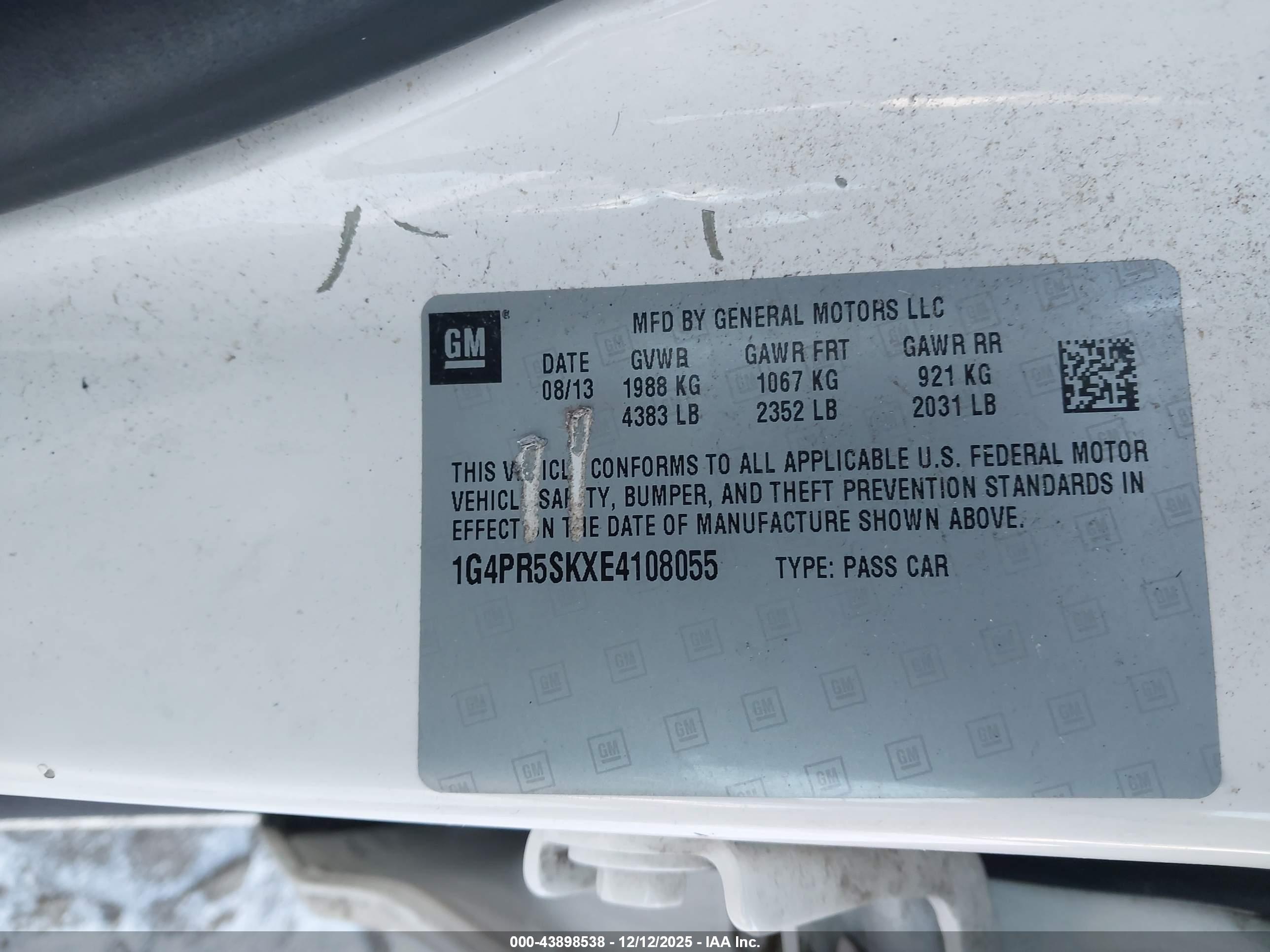 BUICK VERANO image 9