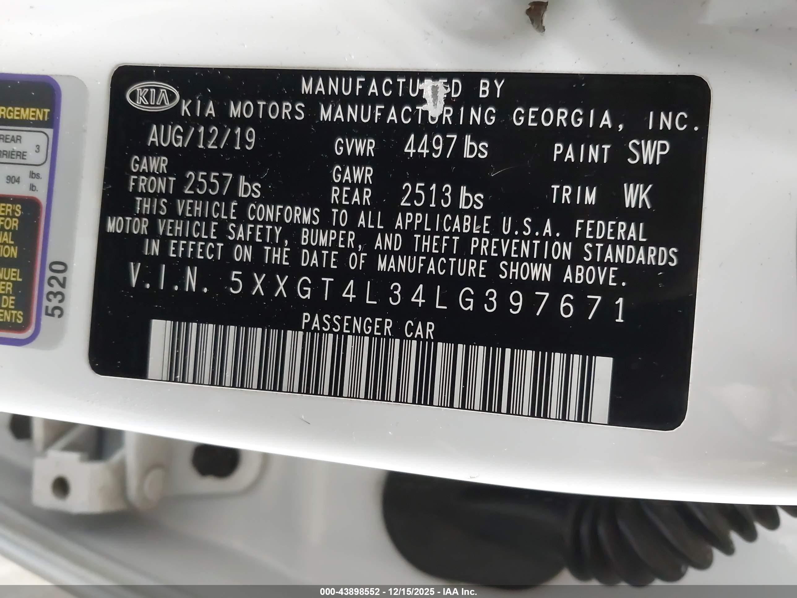 KIA OPTIMA image 9