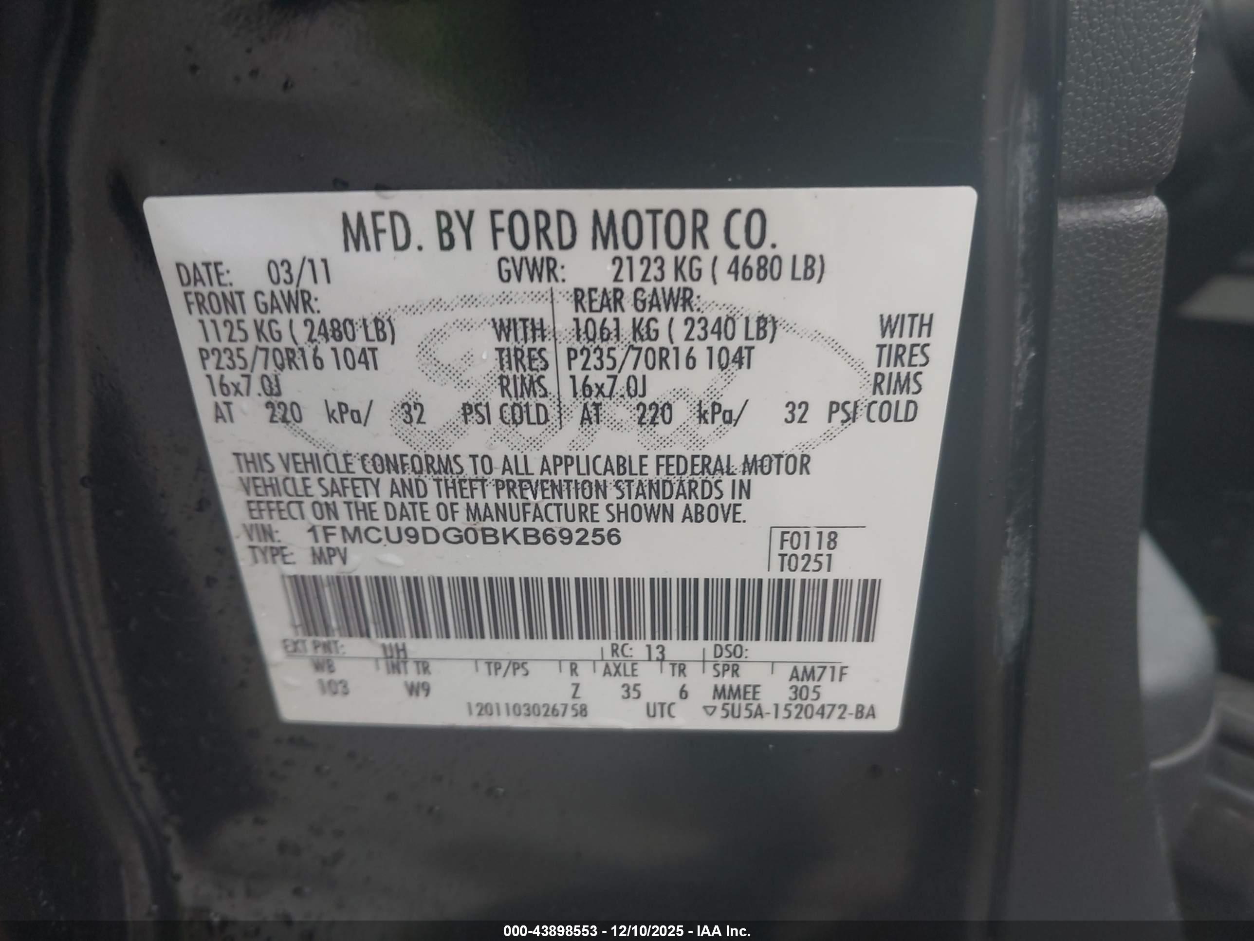 FORD ESCAPE image 9