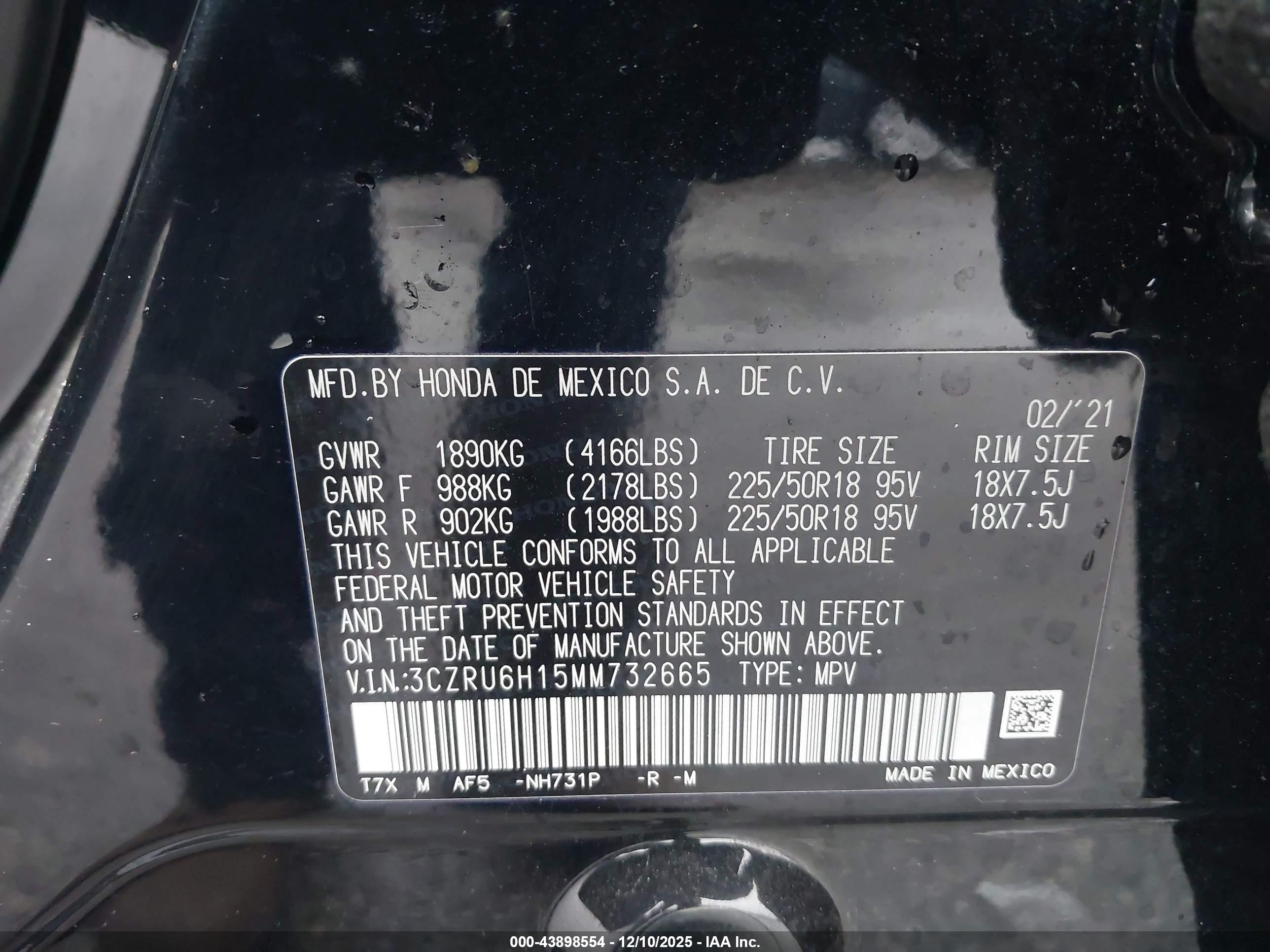 HONDA HR-V image 9
