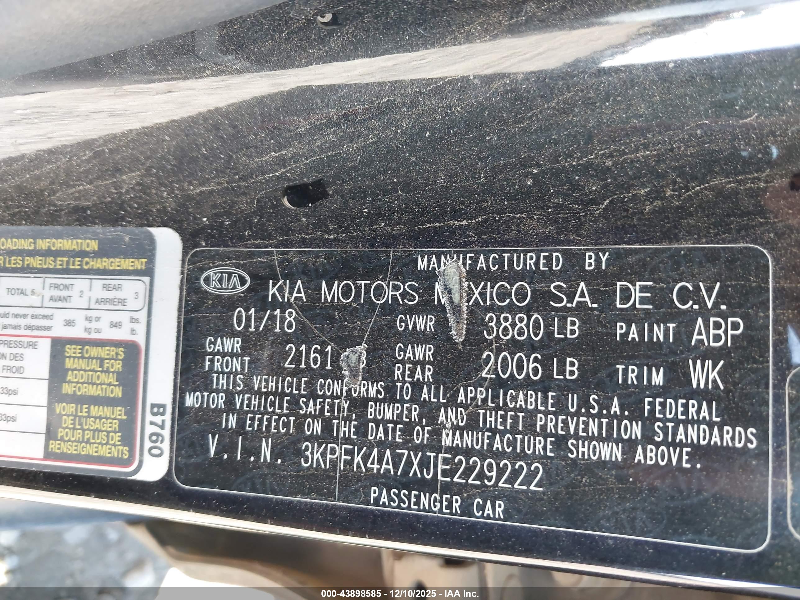 KIA FORTE image 9