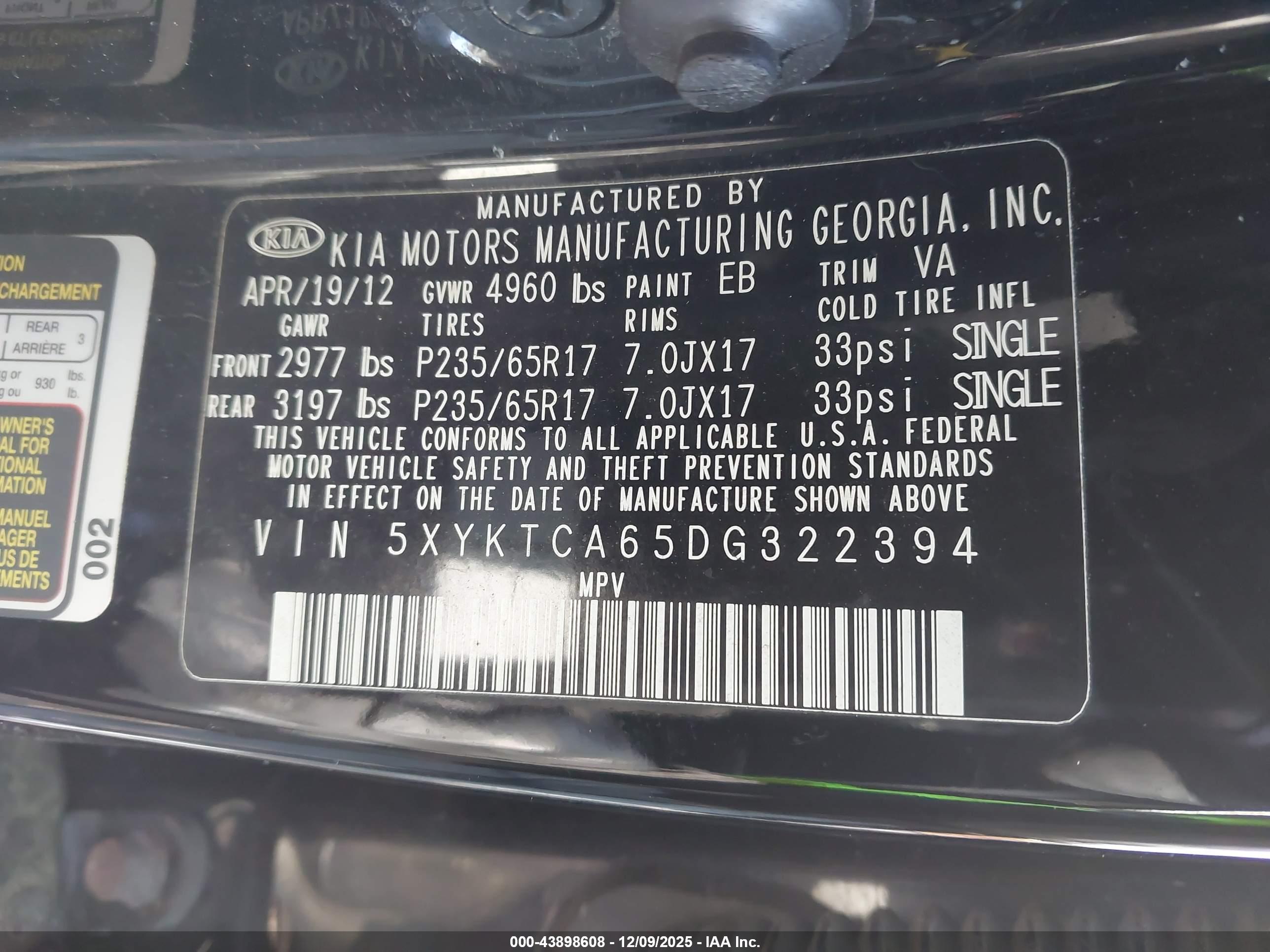 KIA SORENTO image 9