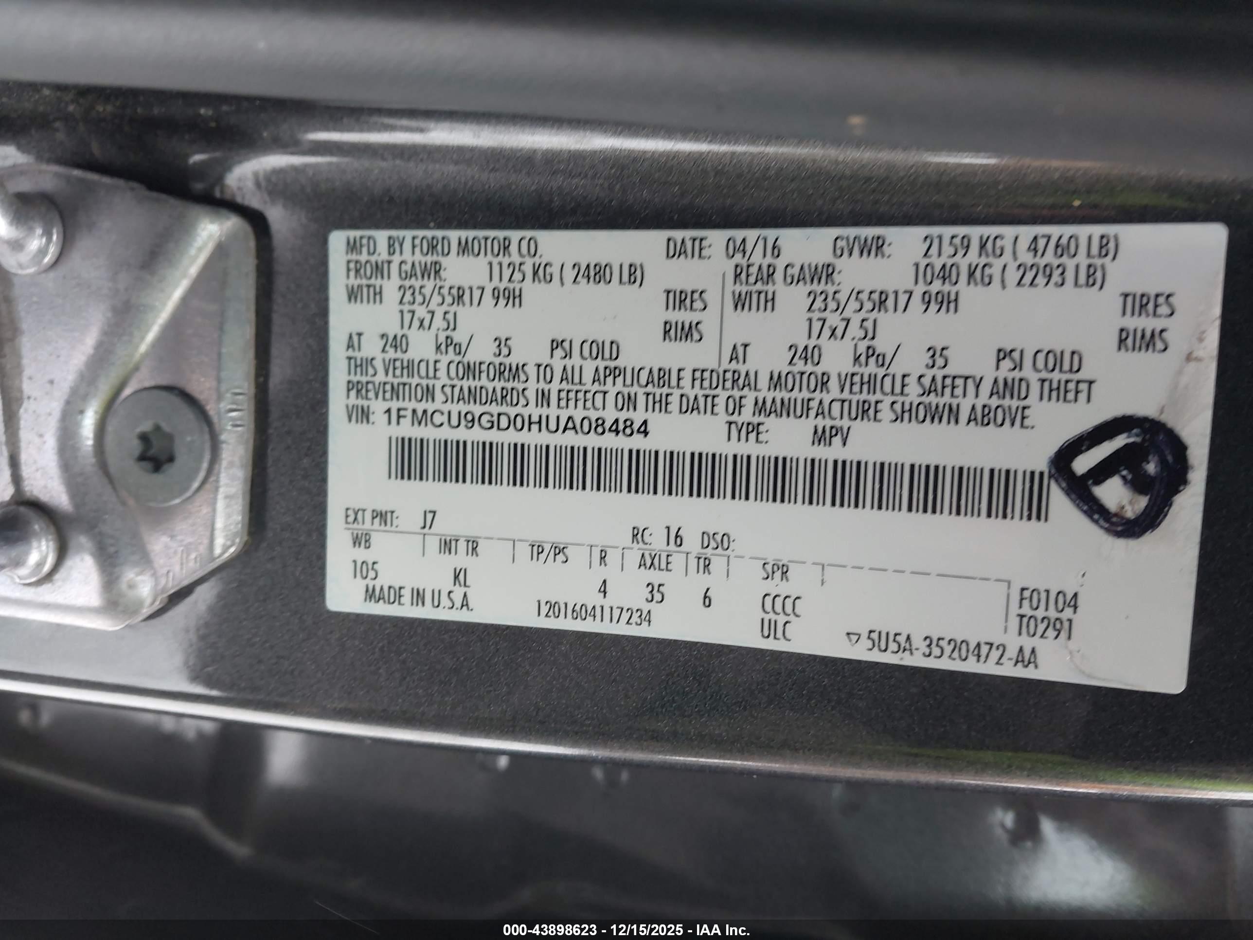 FORD ESCAPE image 9