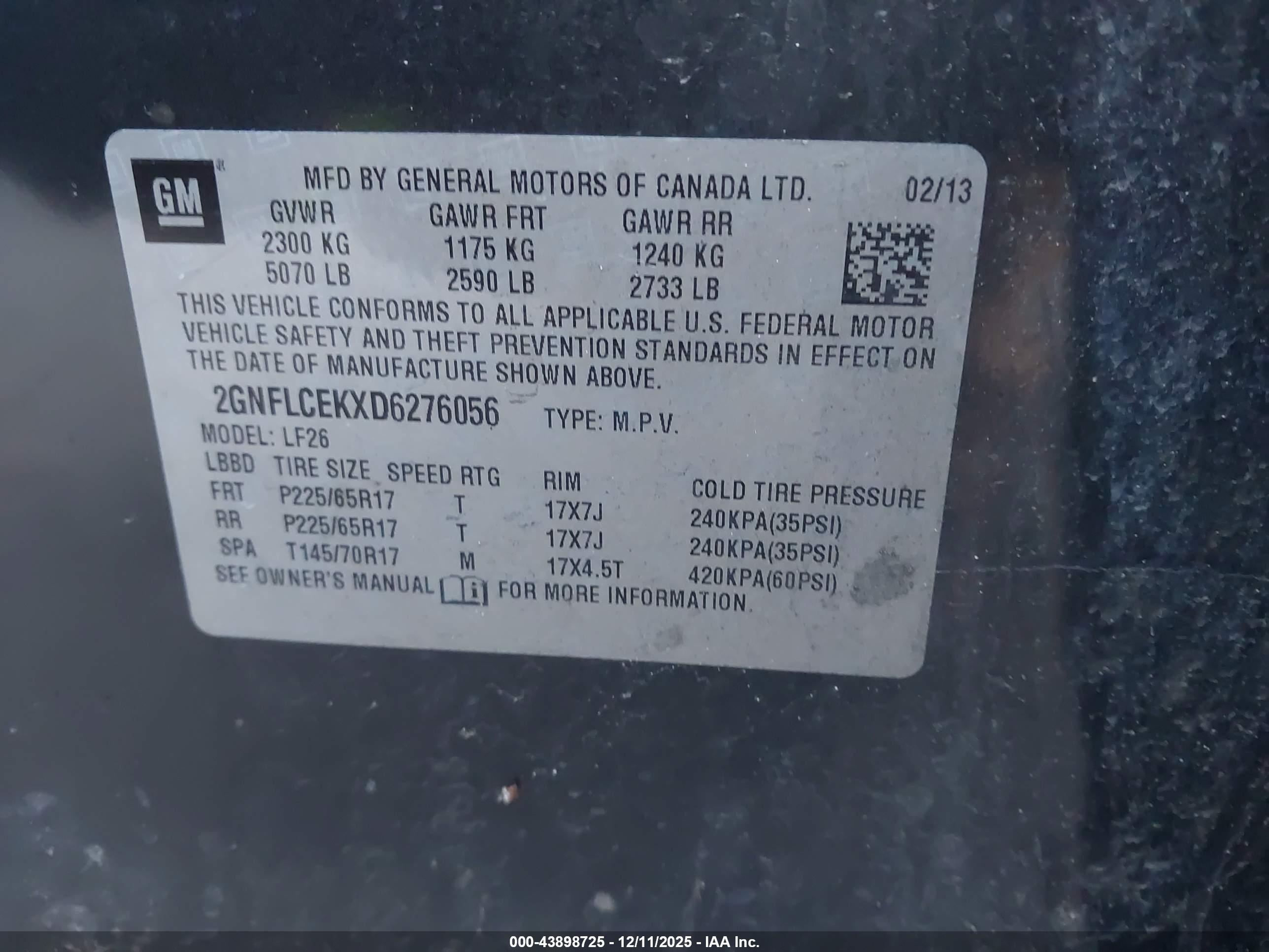 CHEVROLET EQUINOX image 9