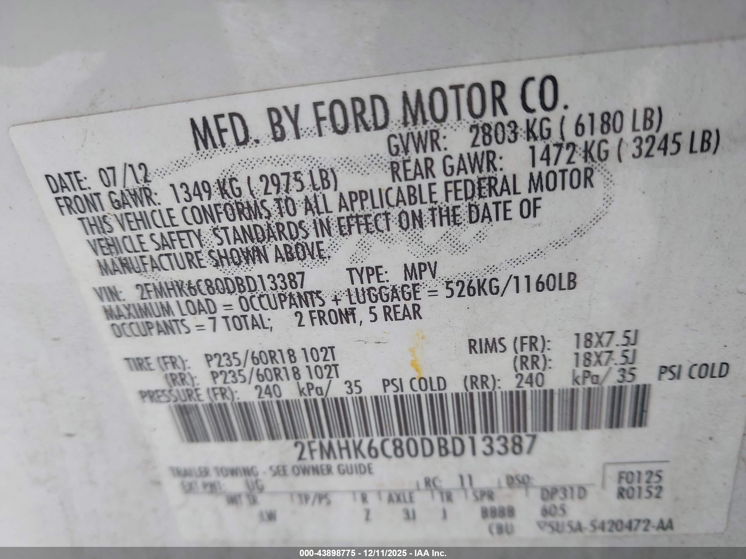 FORD FLEX image 9
