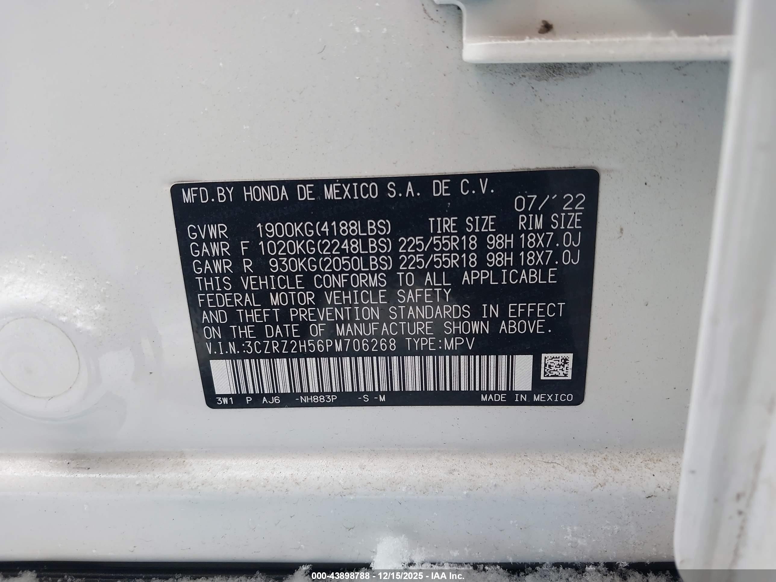 HONDA HR-V image 9