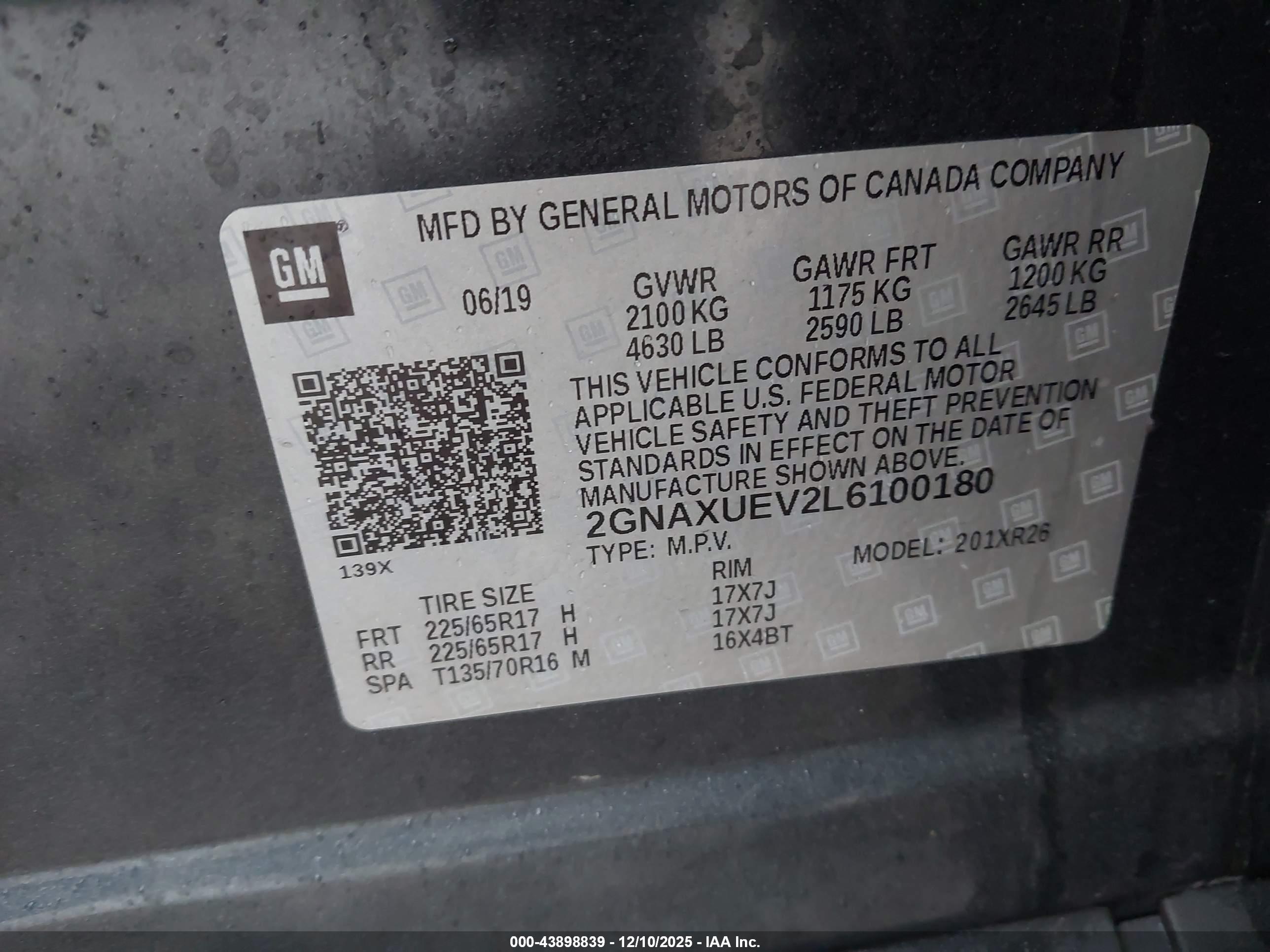 CHEVROLET EQUINOX image 9