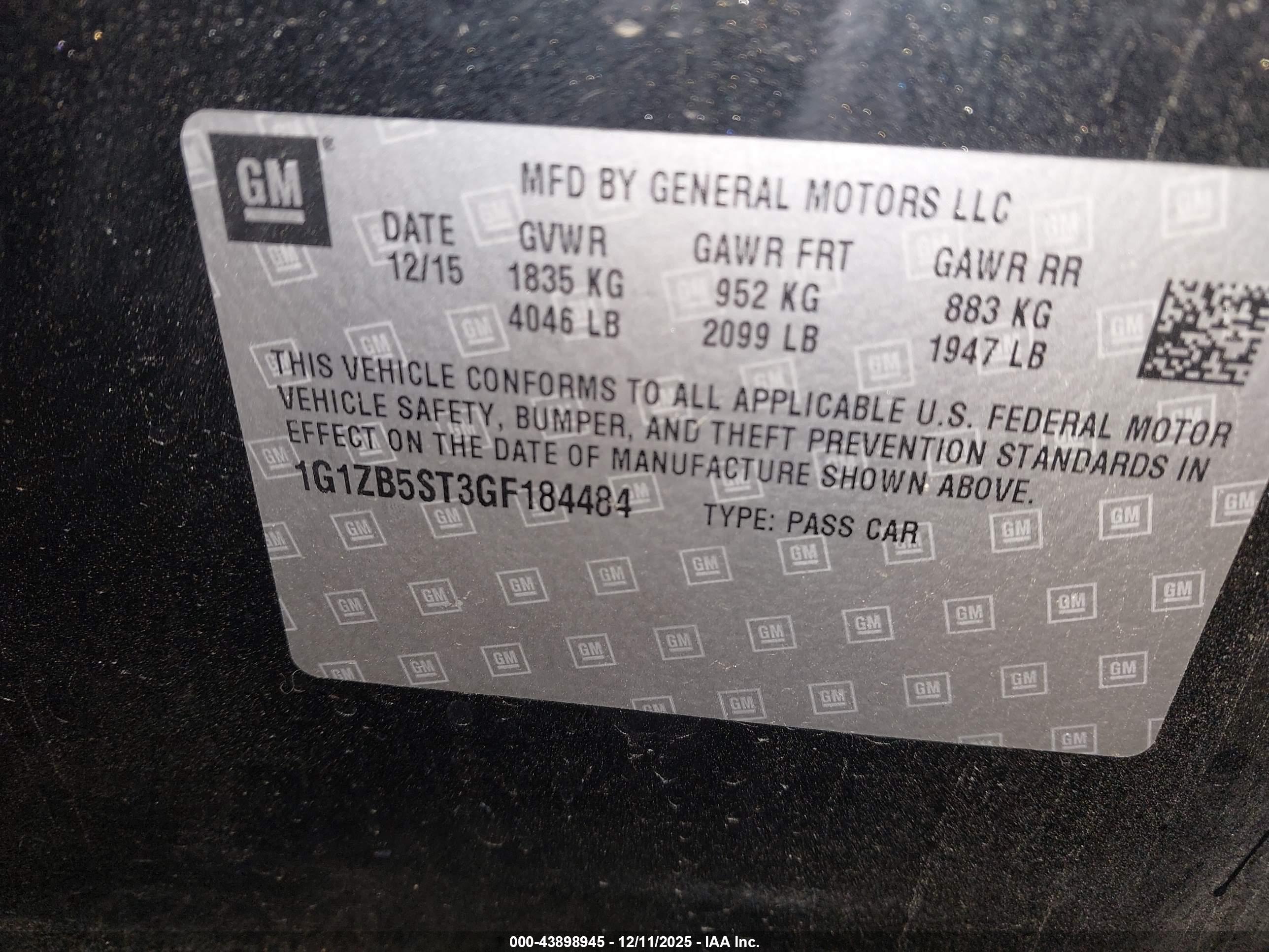 CHEVROLET MALIBU image 9