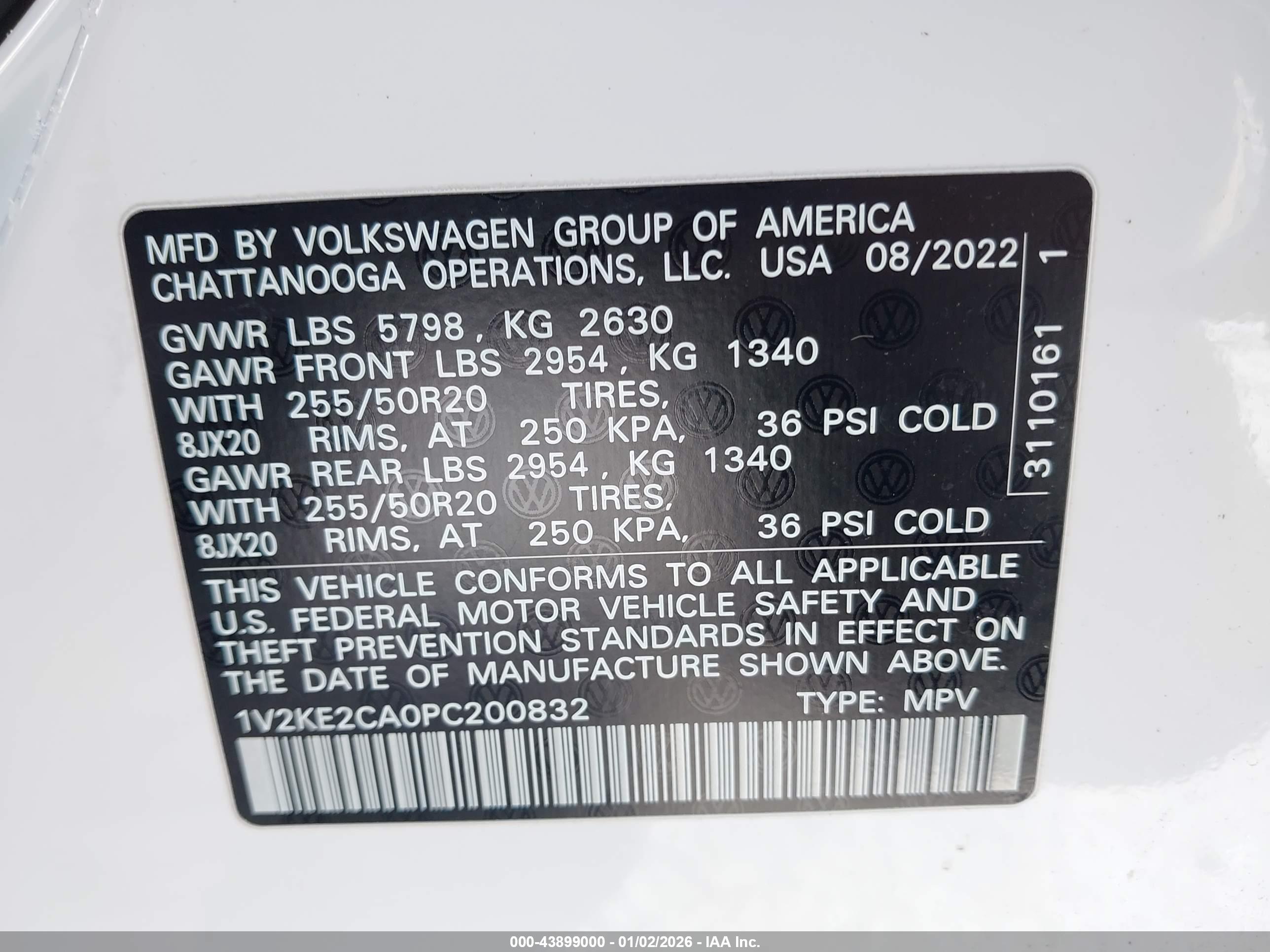 VOLKSWAGEN ATLAS image 9