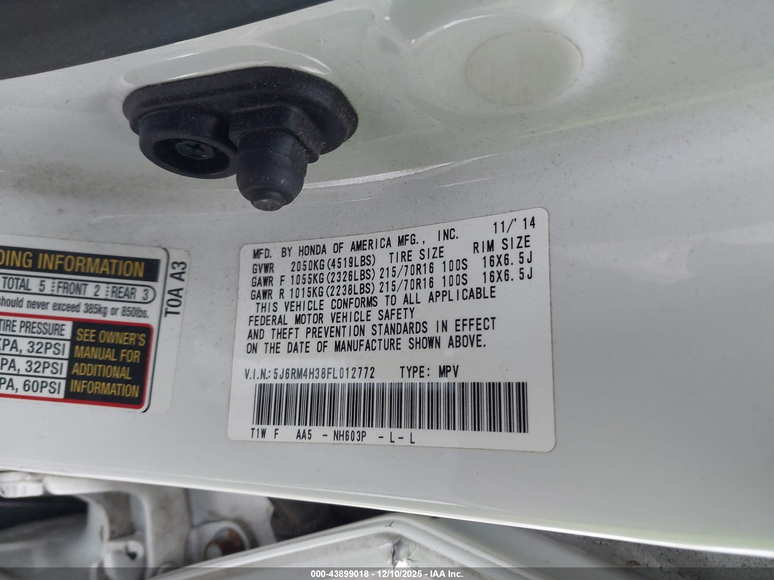 HONDA CR-V image 9