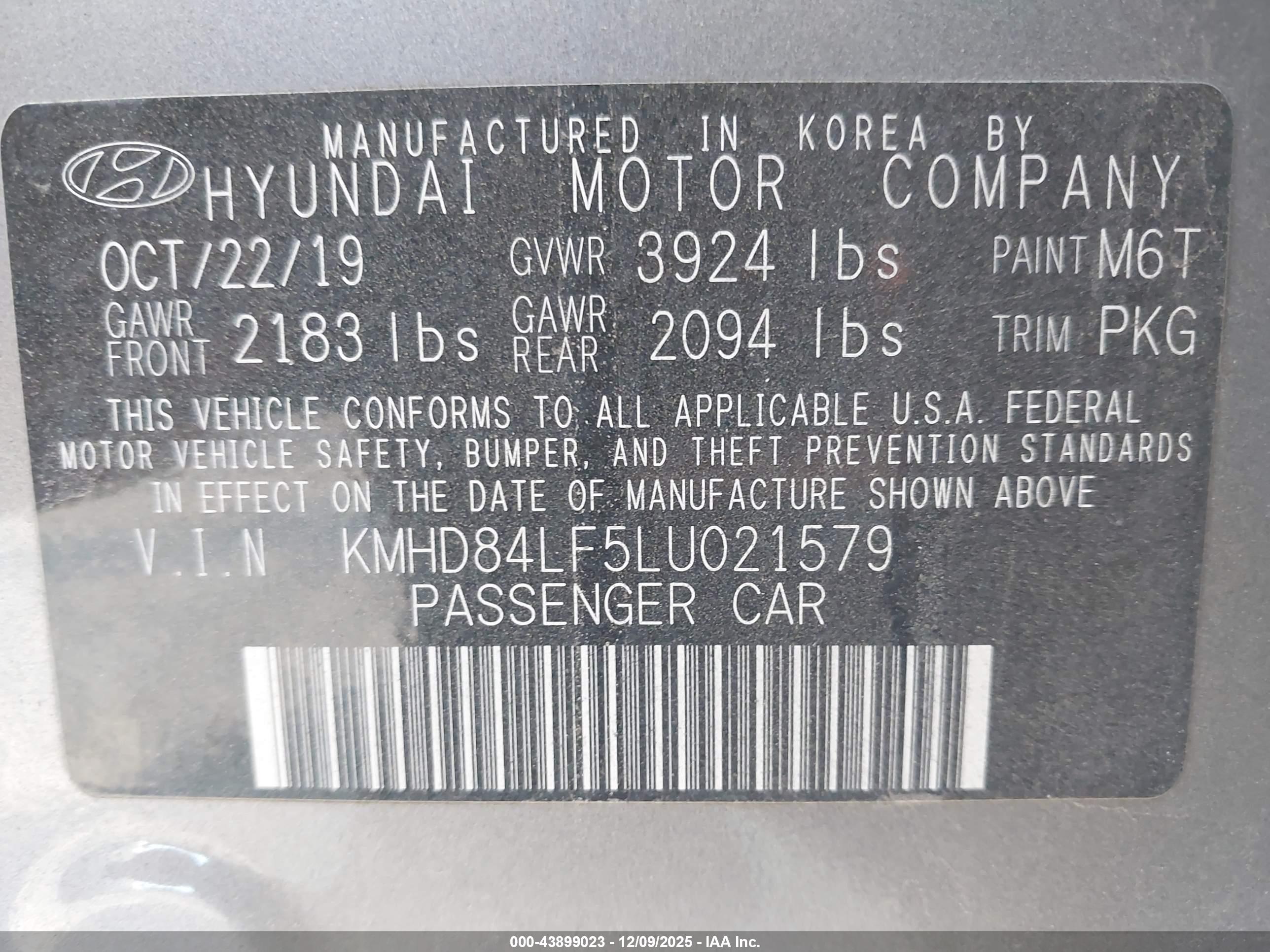 HYUNDAI ELANTRA image 9