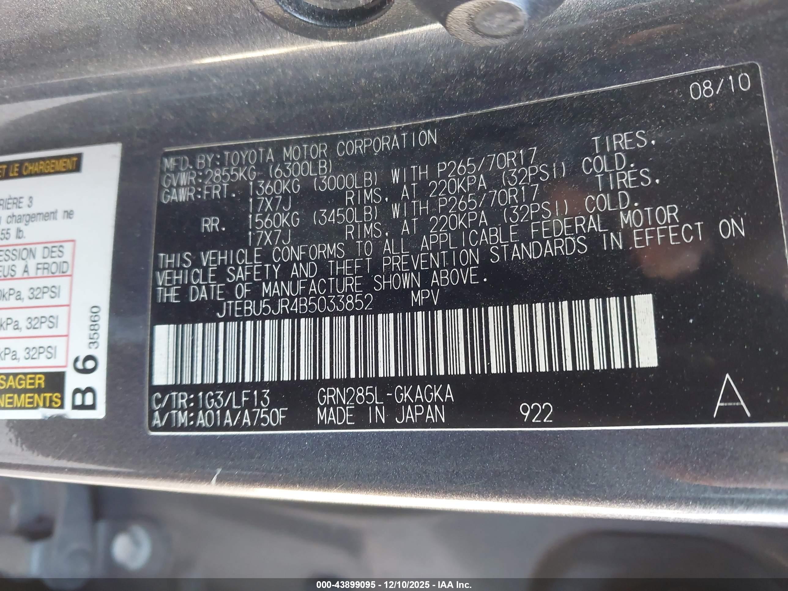 TOYOTA 4RUNNER image 9