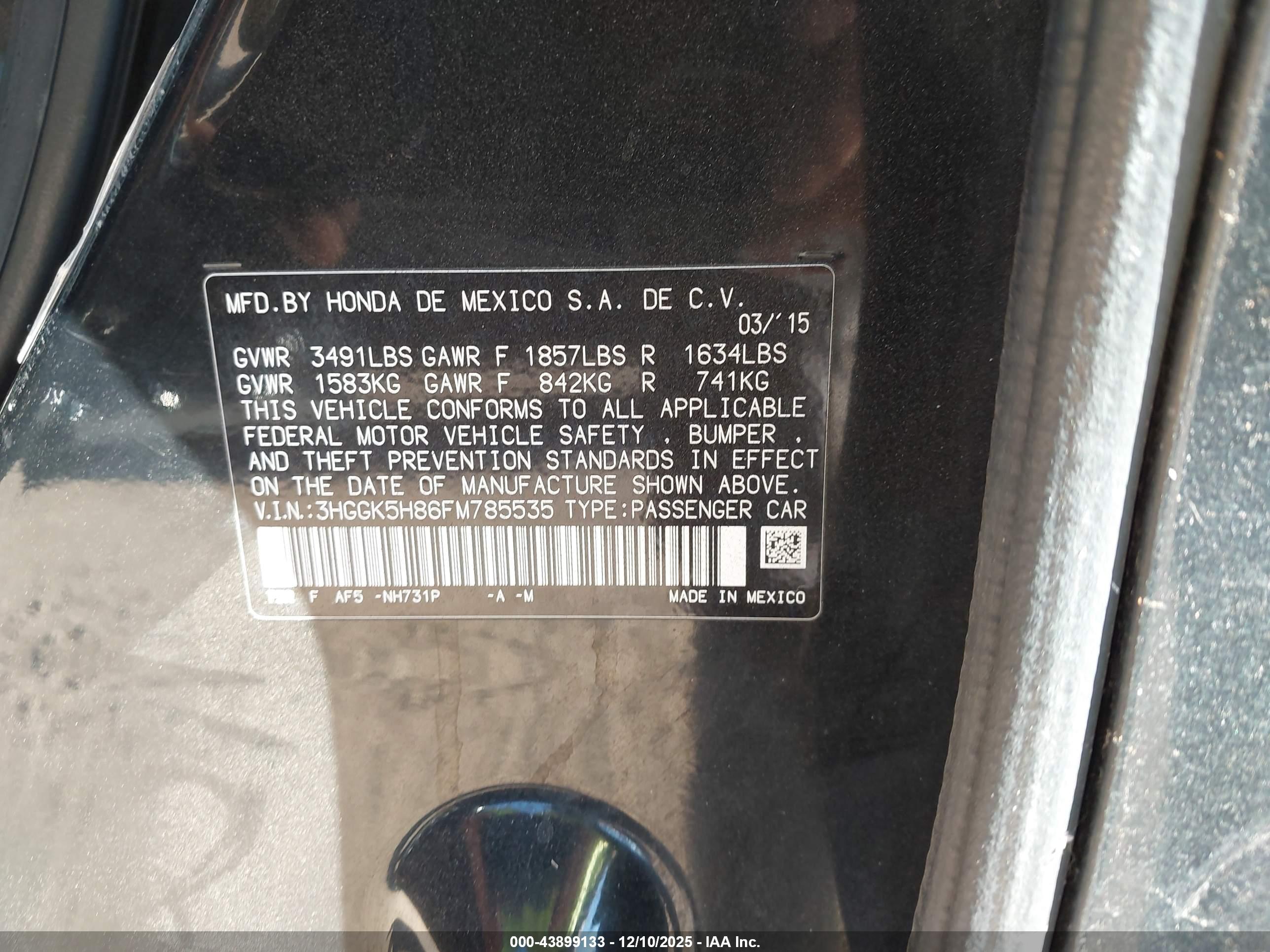 HONDA FIT image 9