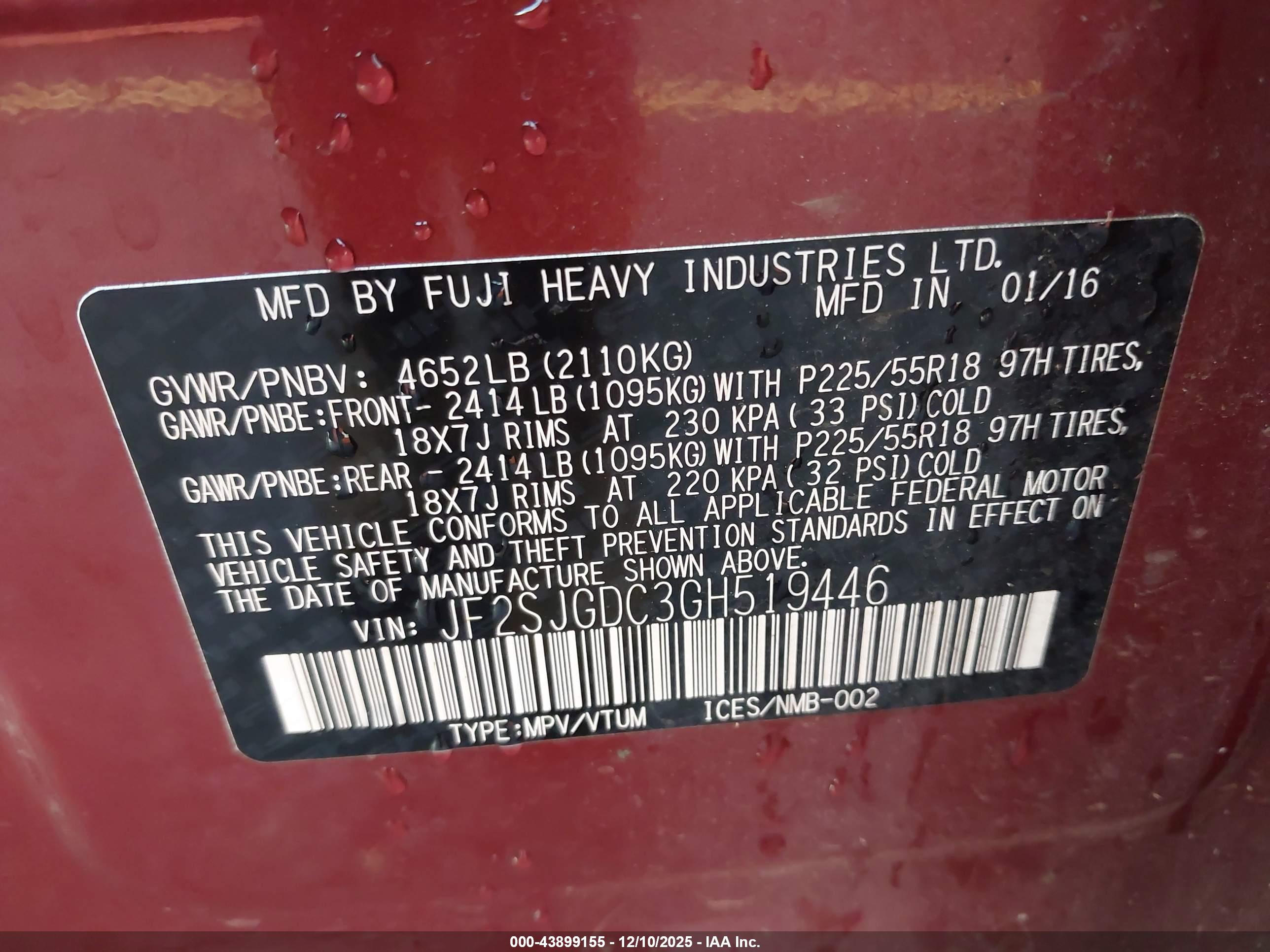 SUBARU FORESTER image 9