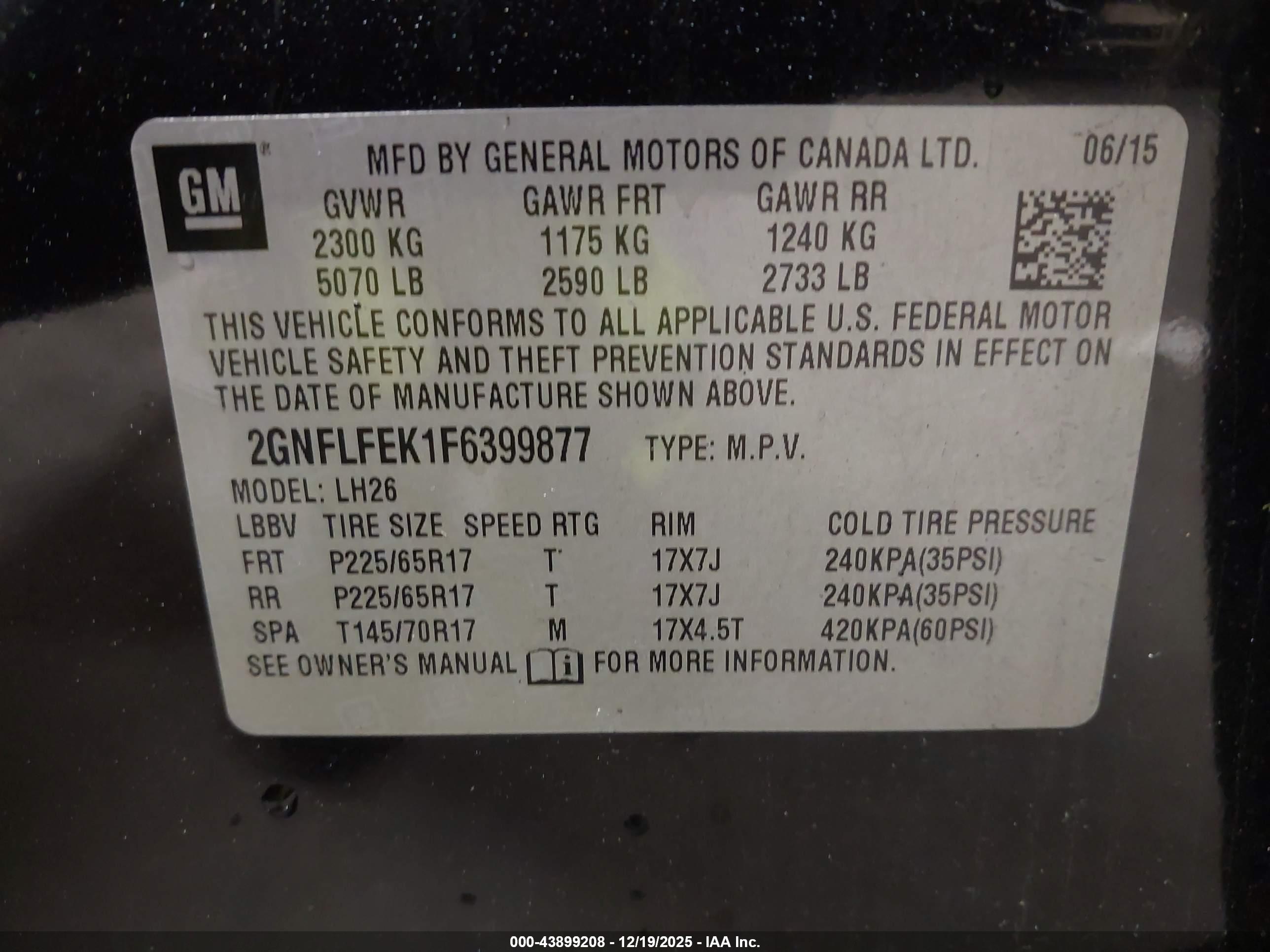 CHEVROLET EQUINOX image 9