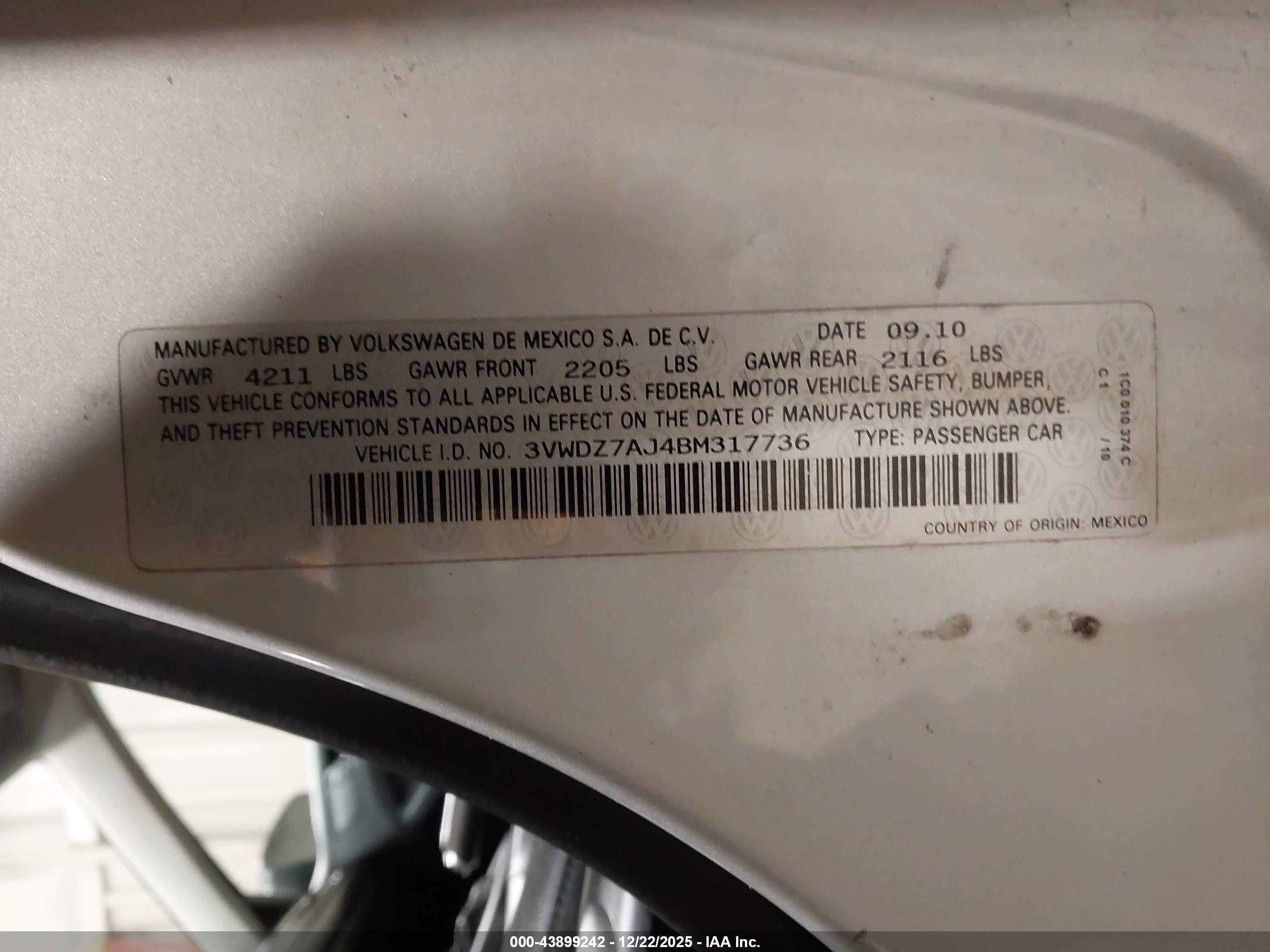 VOLKSWAGEN JETTA image 9