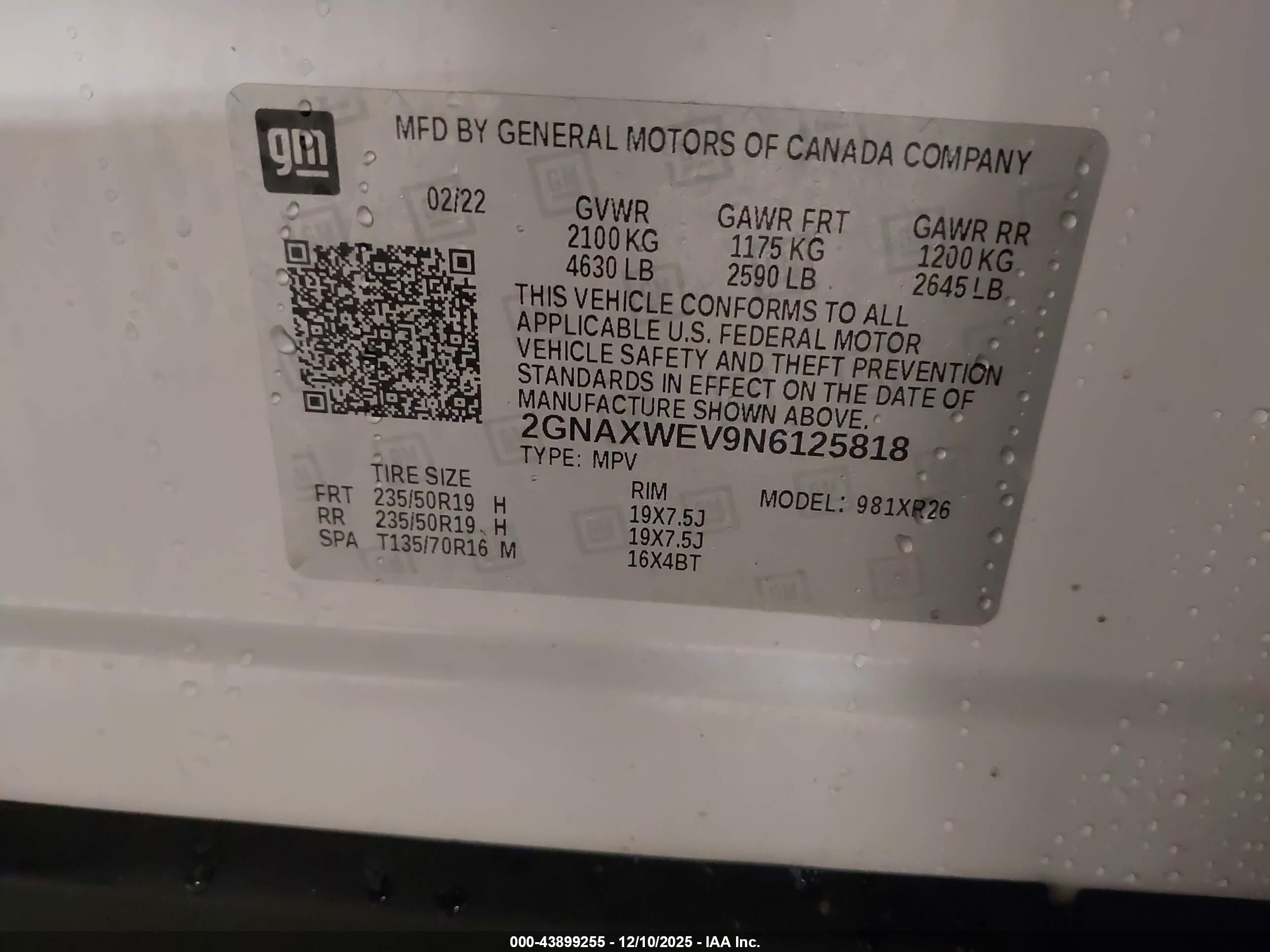 CHEVROLET EQUINOX image 9