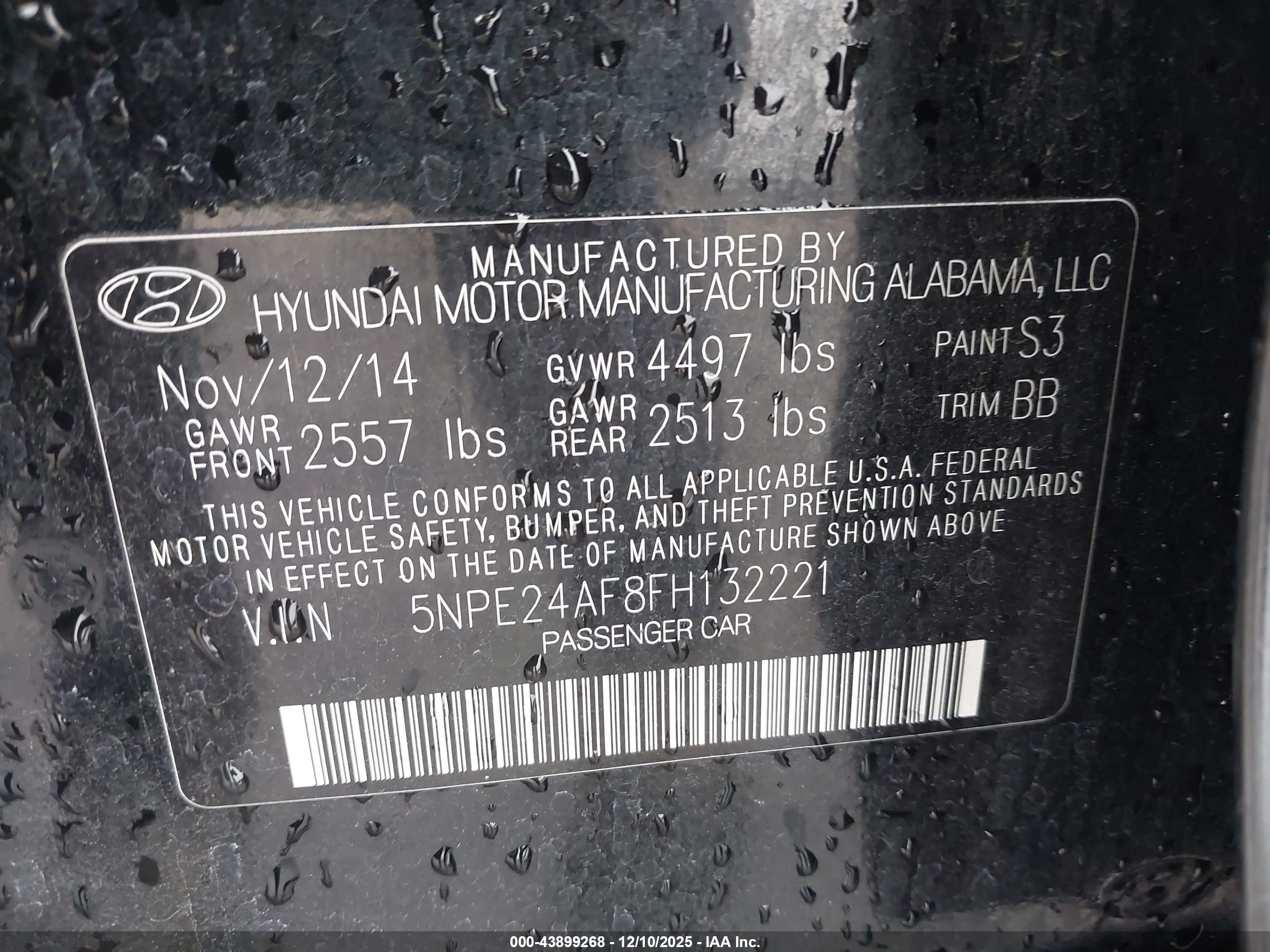 HYUNDAI SONATA image 9