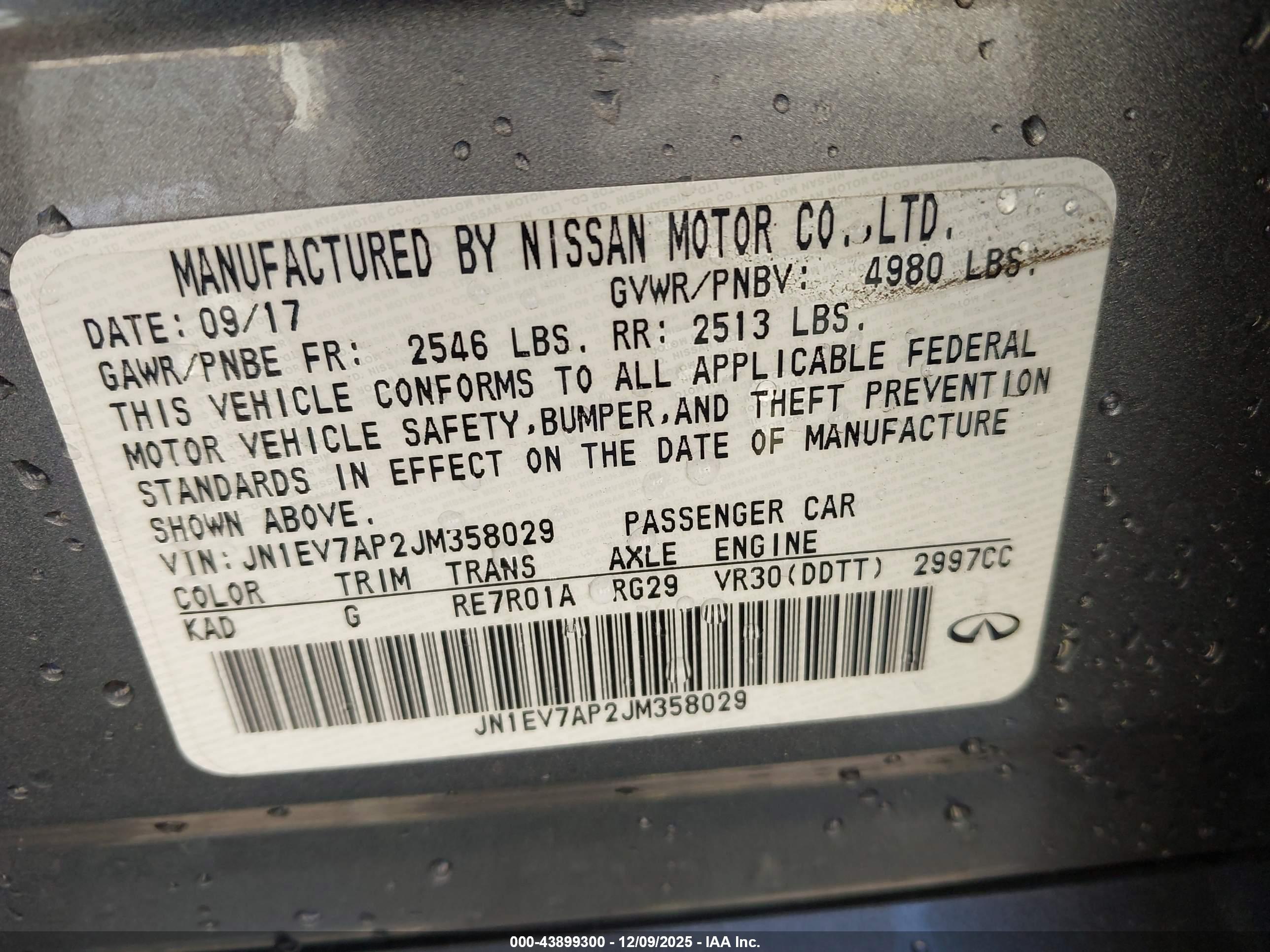 INFINITI Q50 image 9