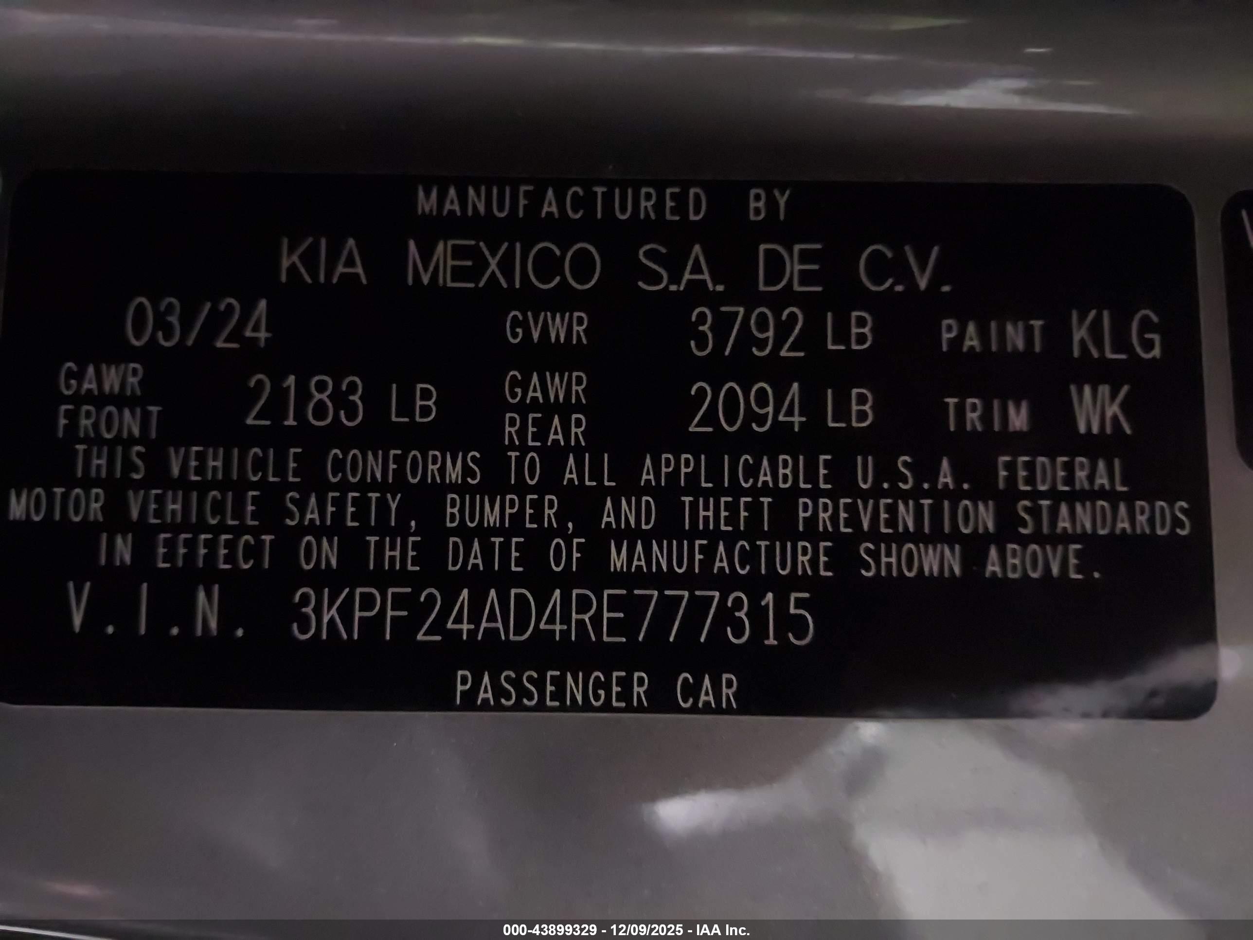 KIA FORTE image 9