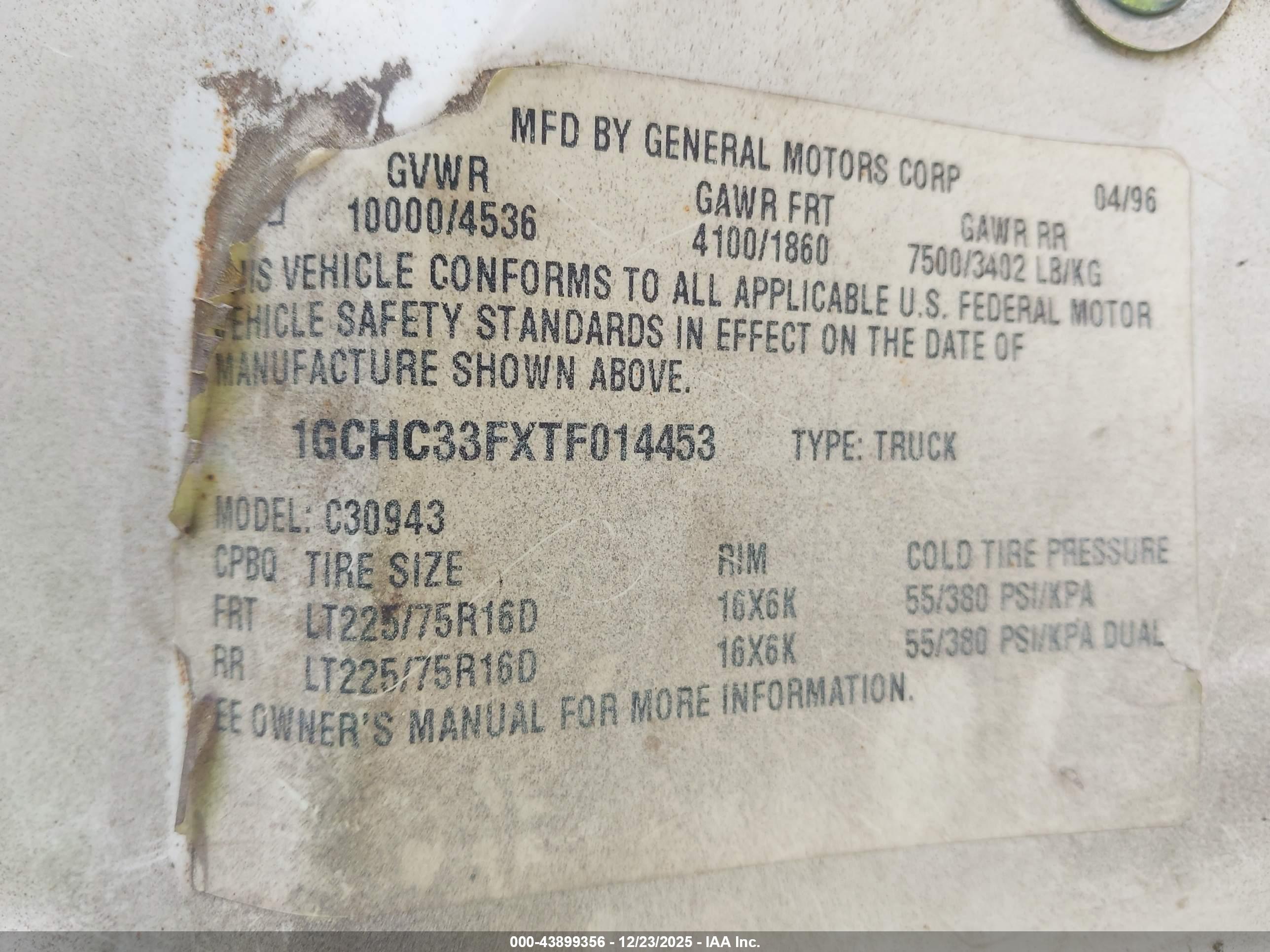 CHEVROLET GMT-400 image 9