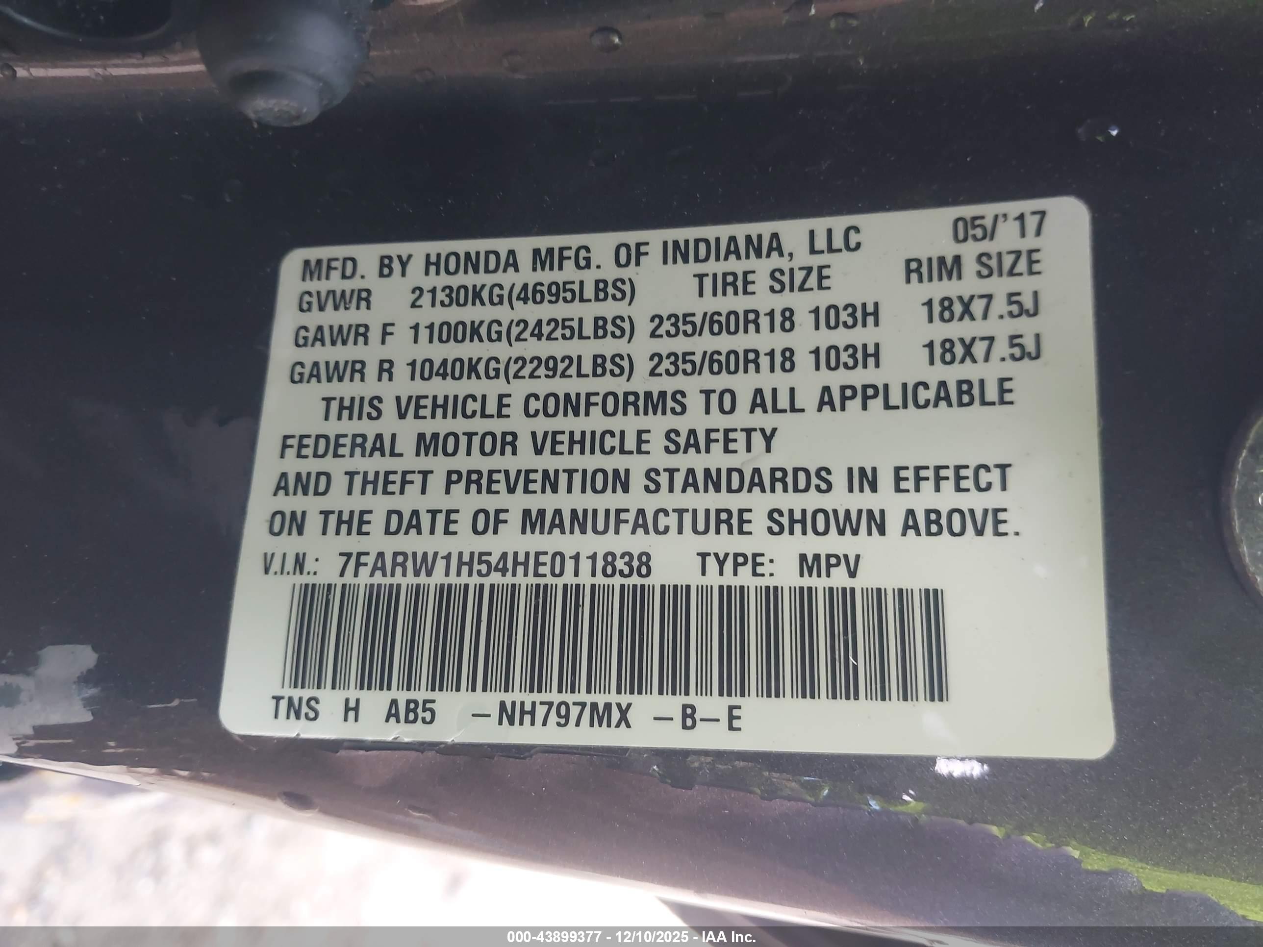 HONDA CR-V image 9