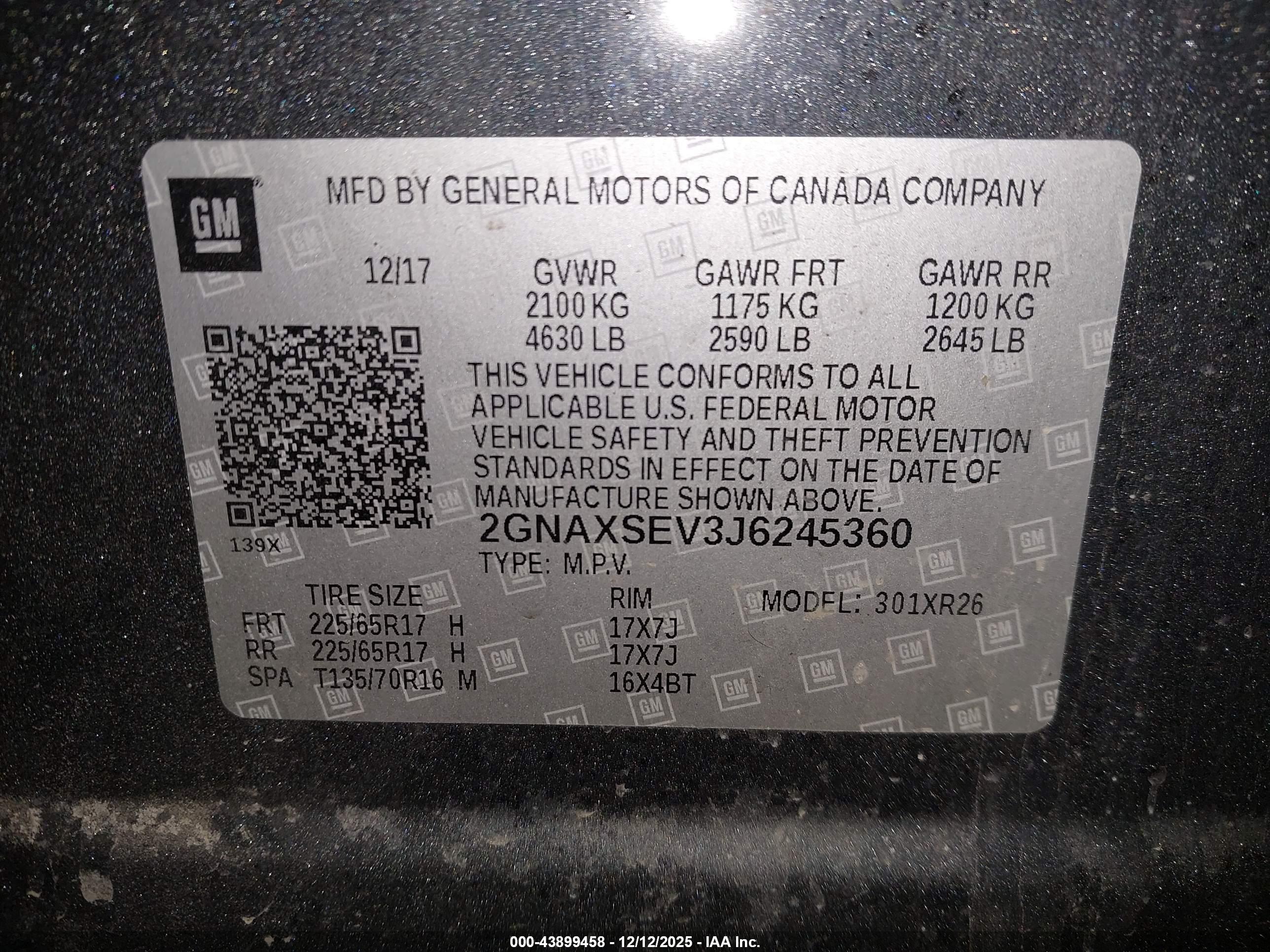 CHEVROLET EQUINOX image 9