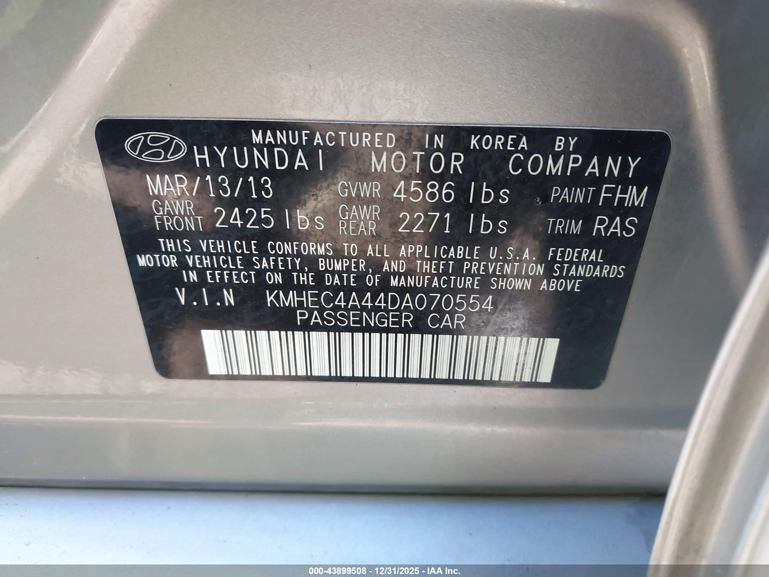 HYUNDAI SONATA image 9