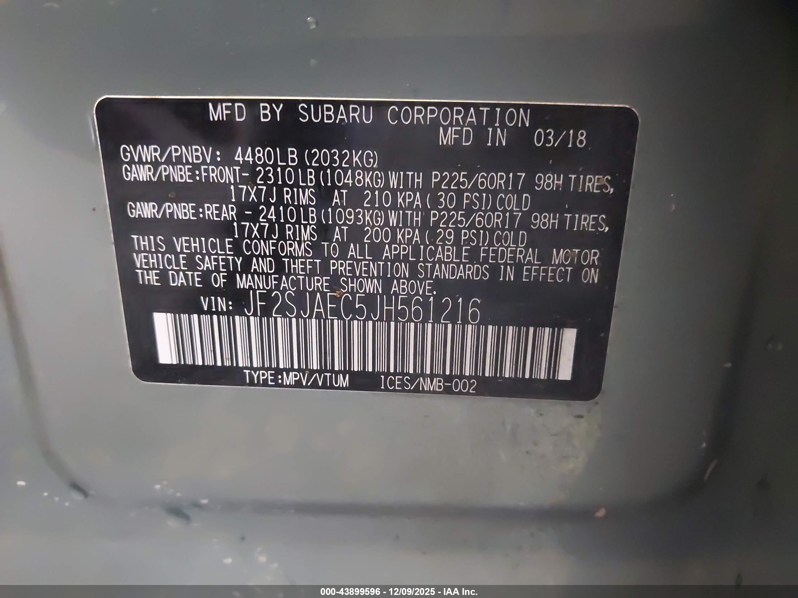 SUBARU FORESTER image 9