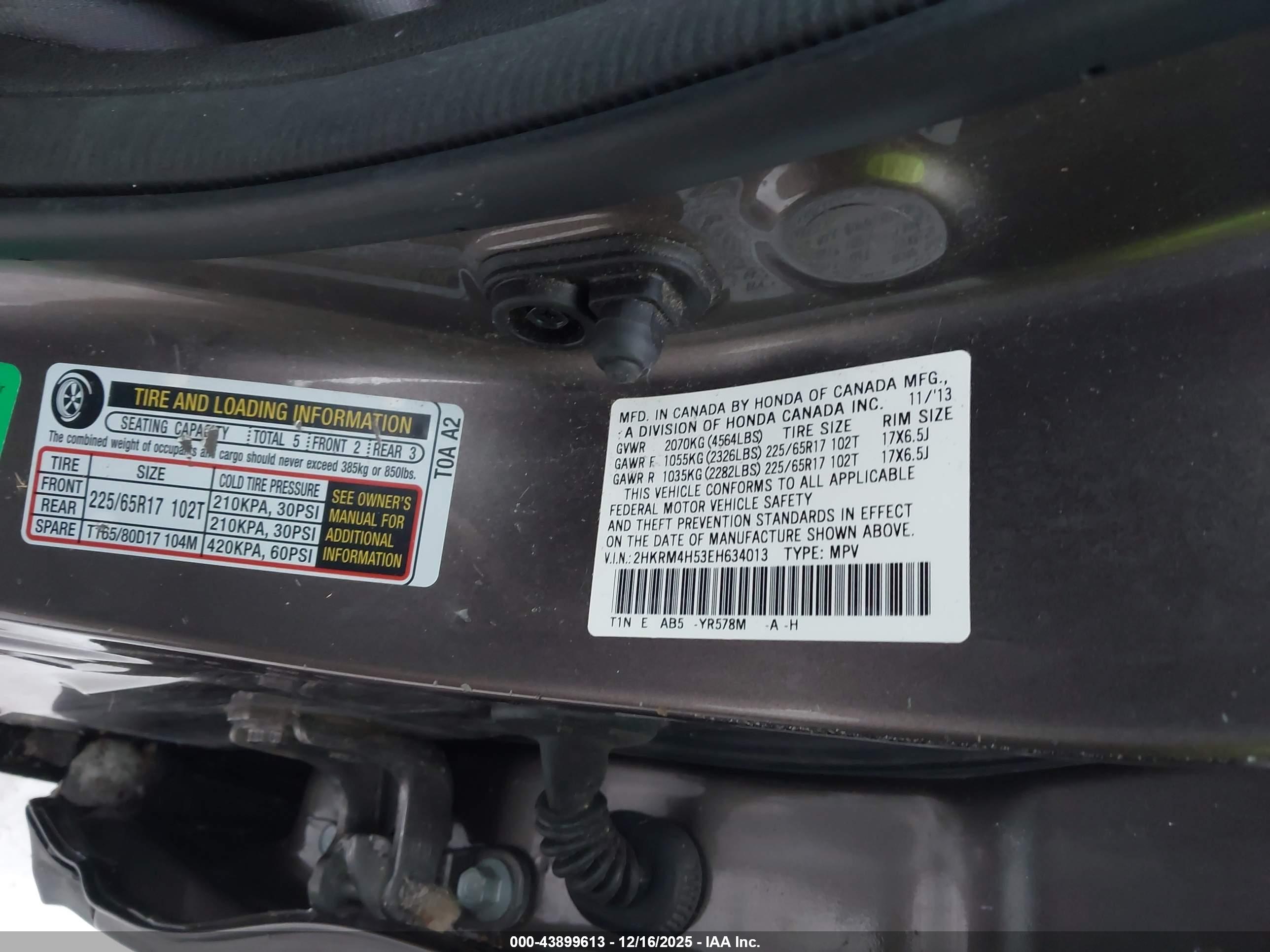 HONDA CR-V image 9