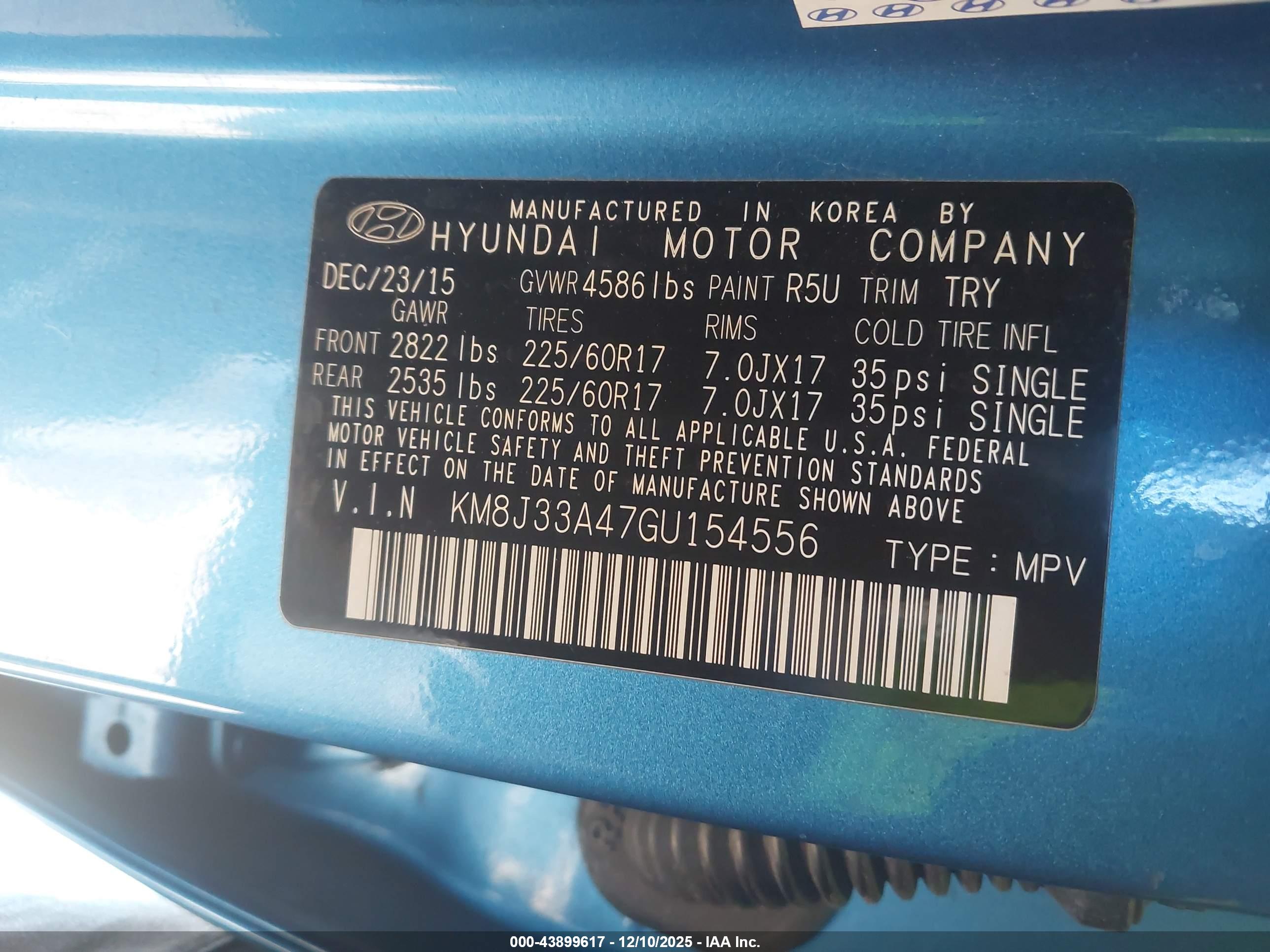 HYUNDAI TUCSON image 9