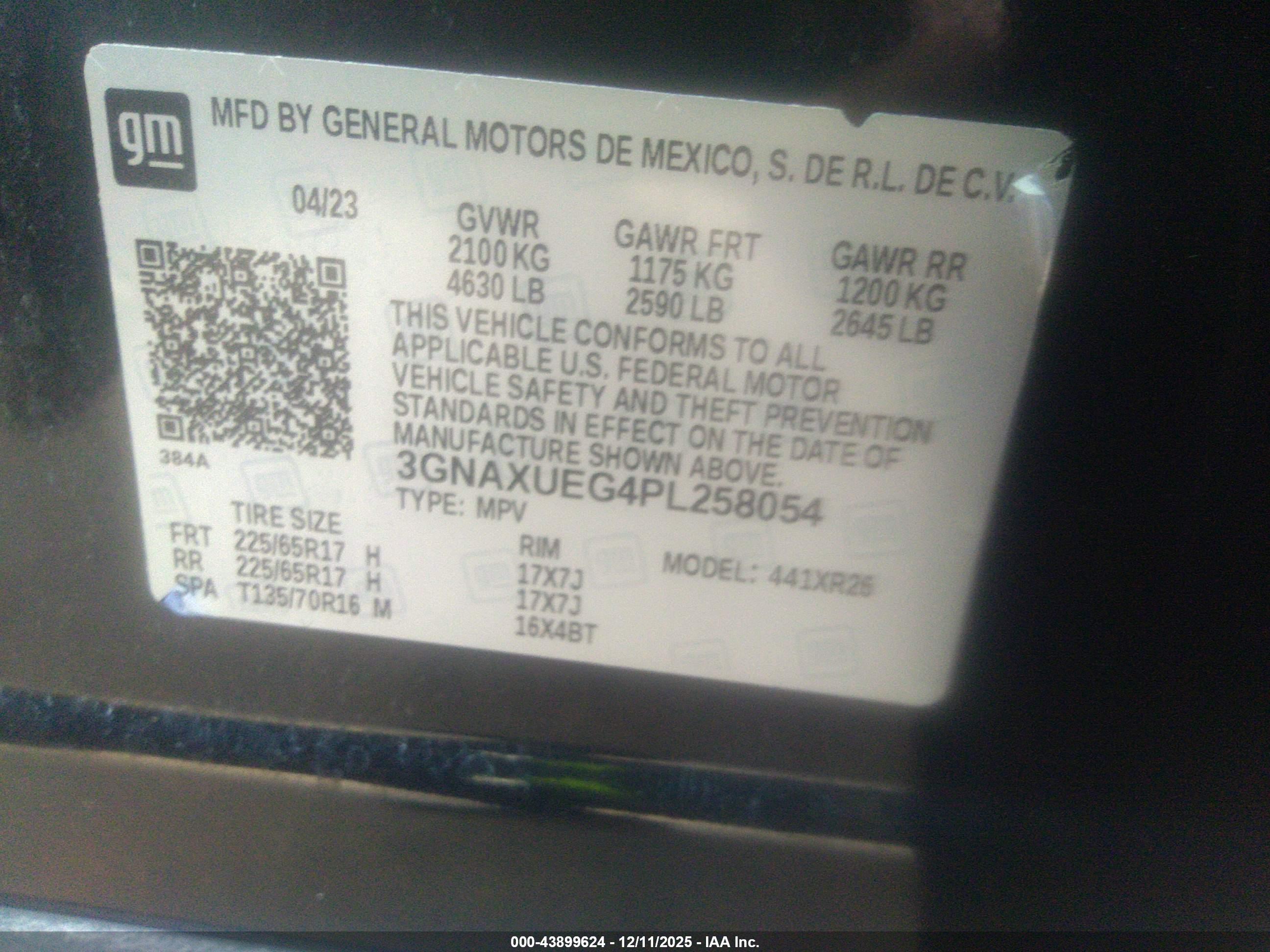 CHEVROLET EQUINOX image 9