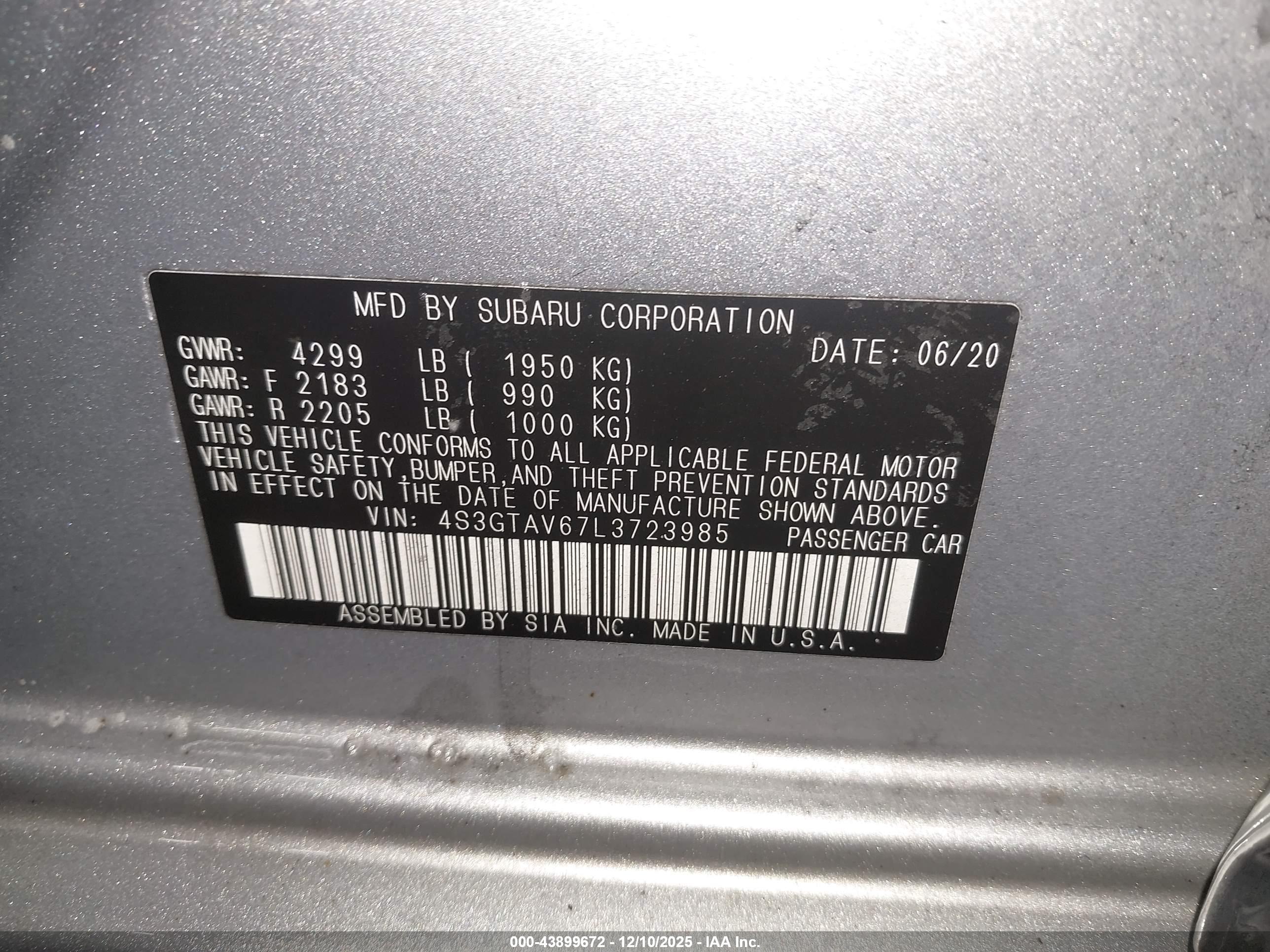SUBARU IMPREZA image 9
