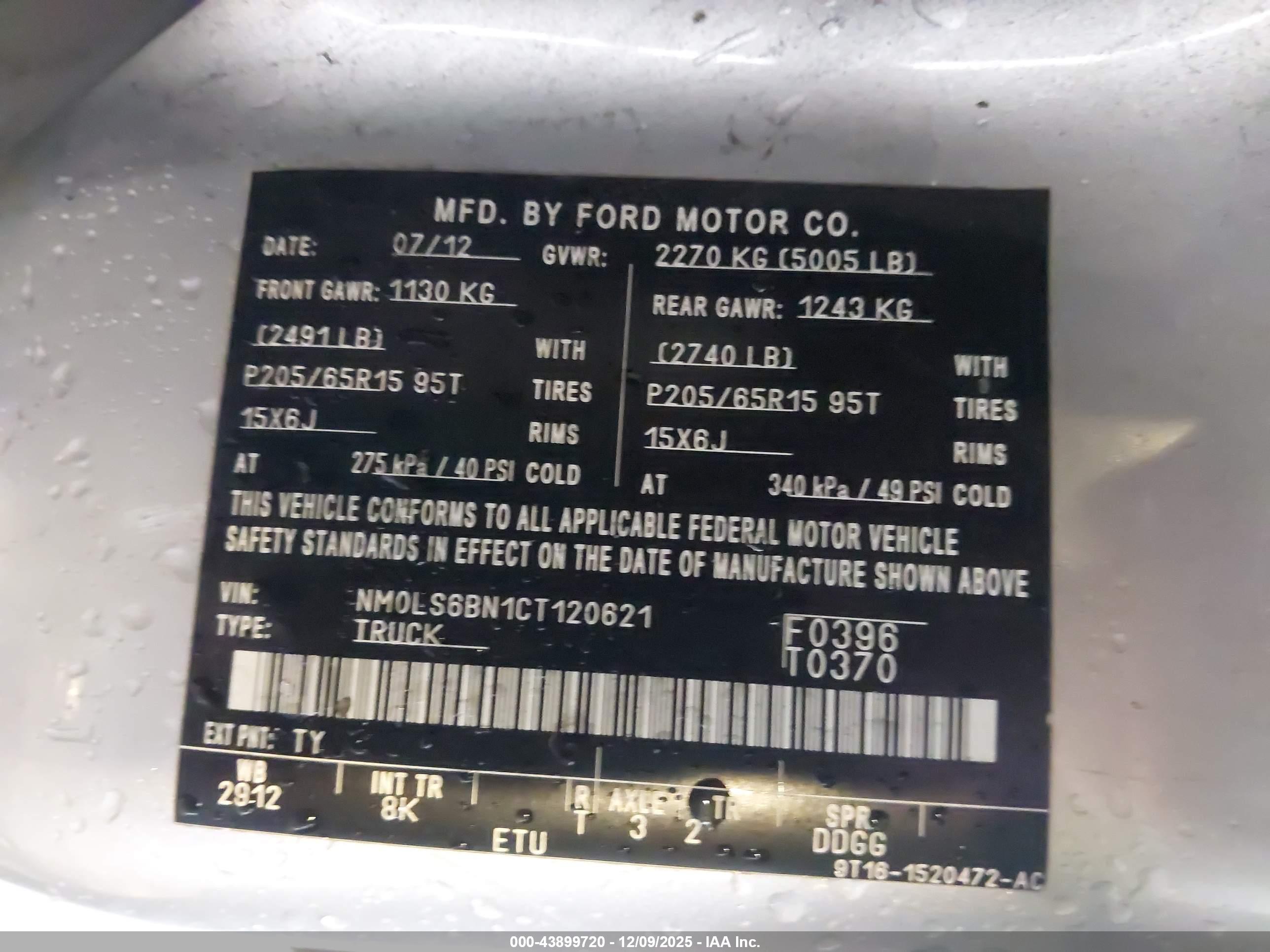 FORD TRANSIT image 9