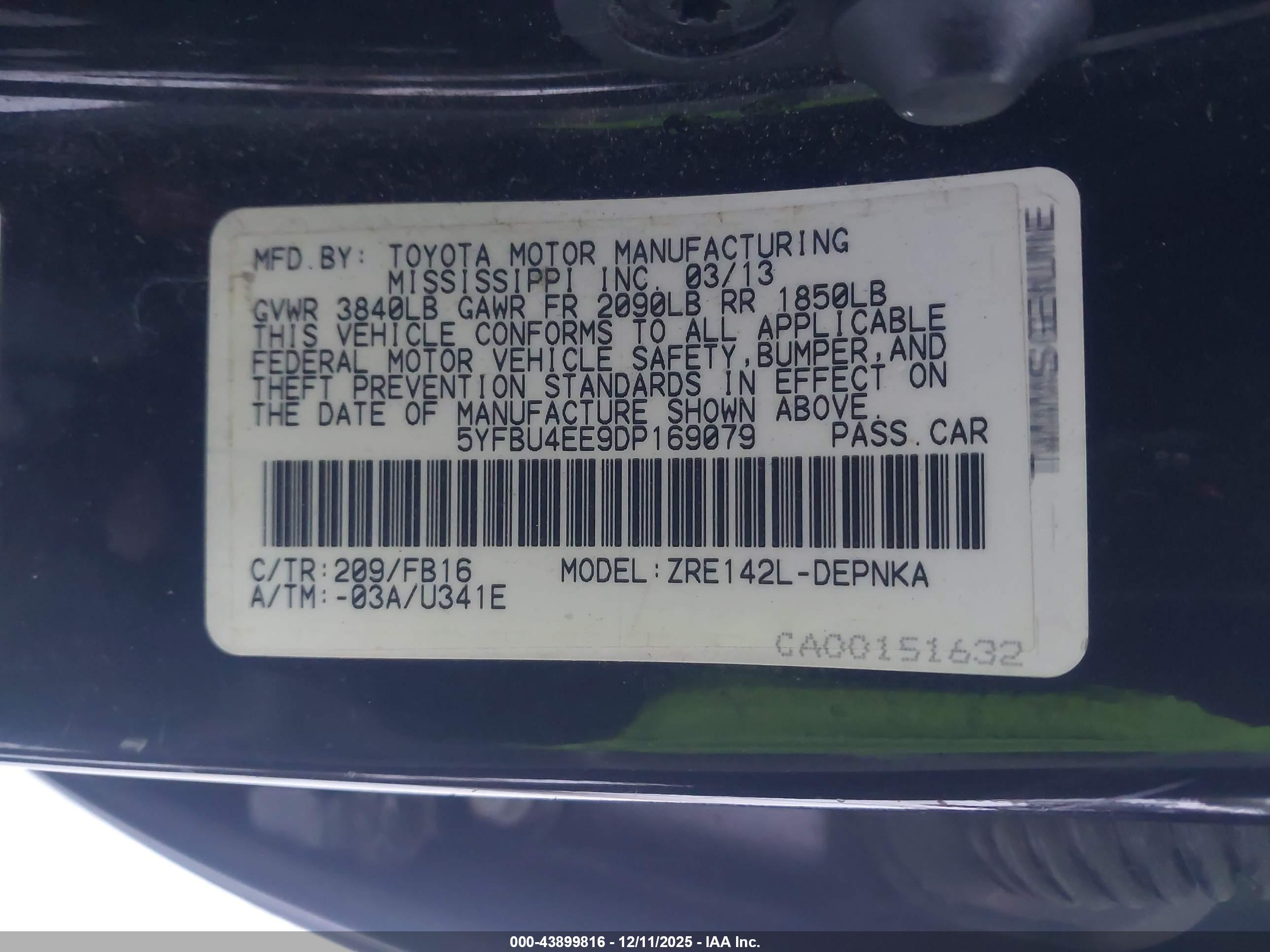 TOYOTA COROLLA image 9