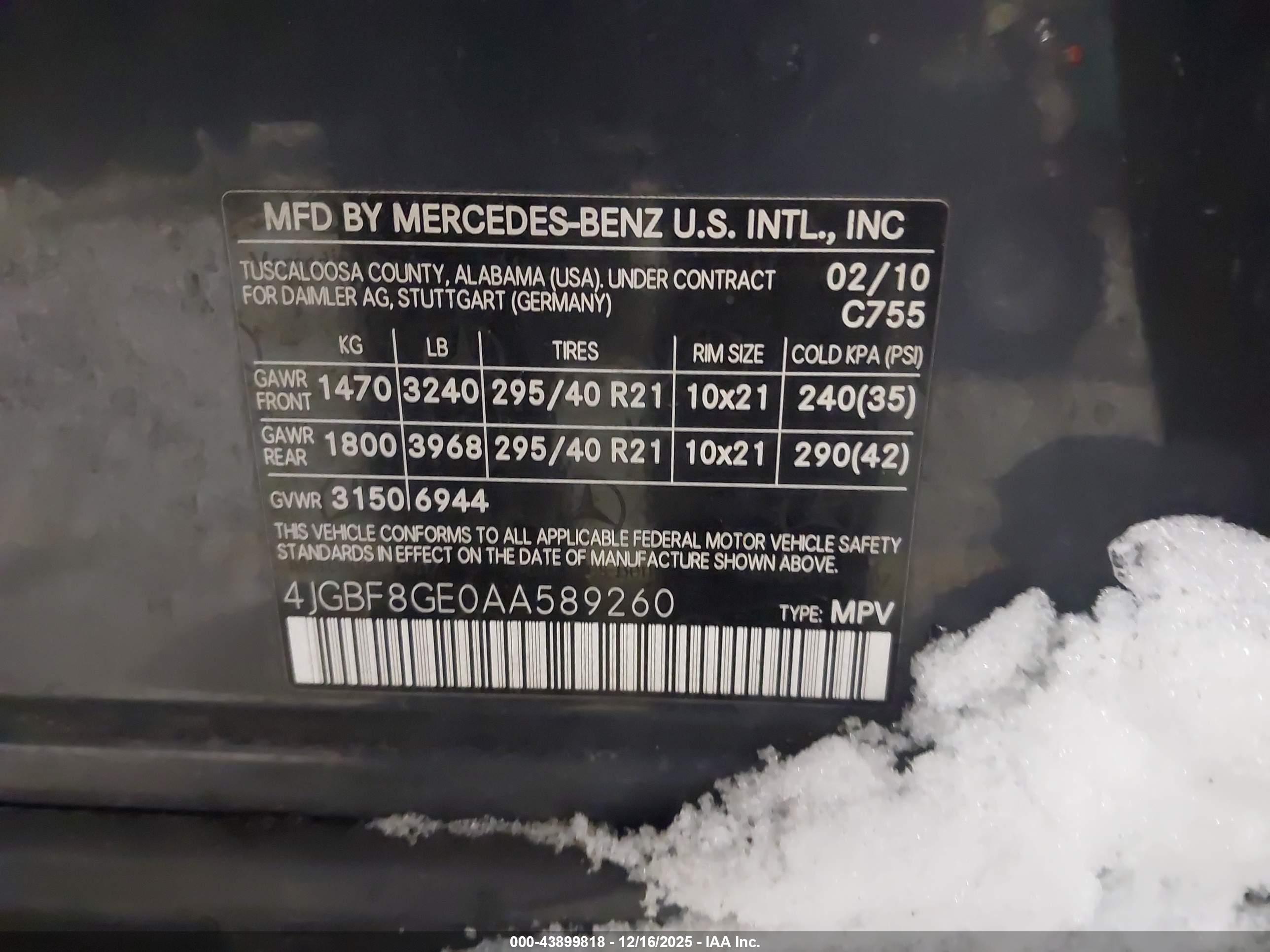 MERCEDES-BENZ GL image 9