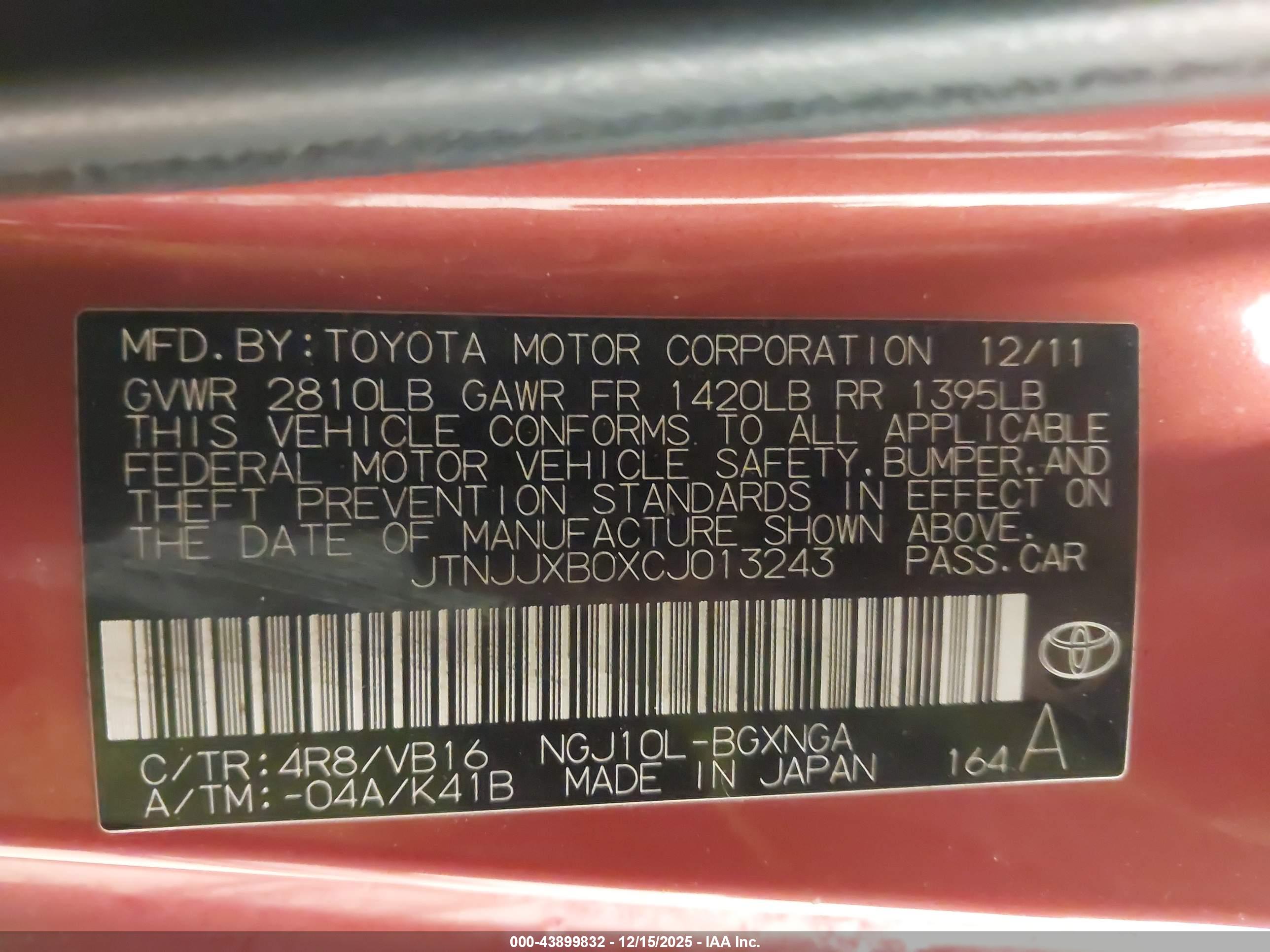 SCION IQ image 9