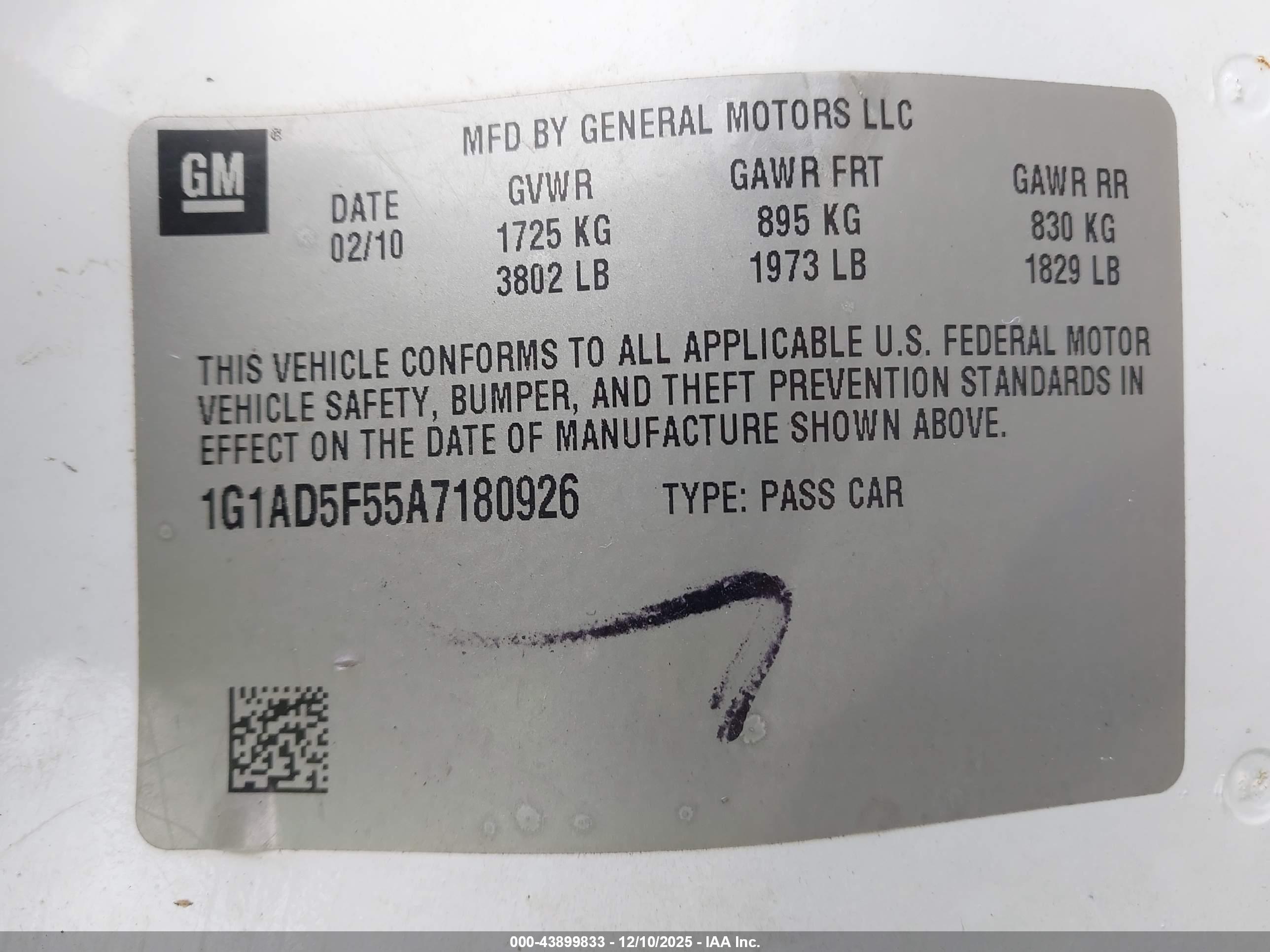 CHEVROLET COBALT image 9