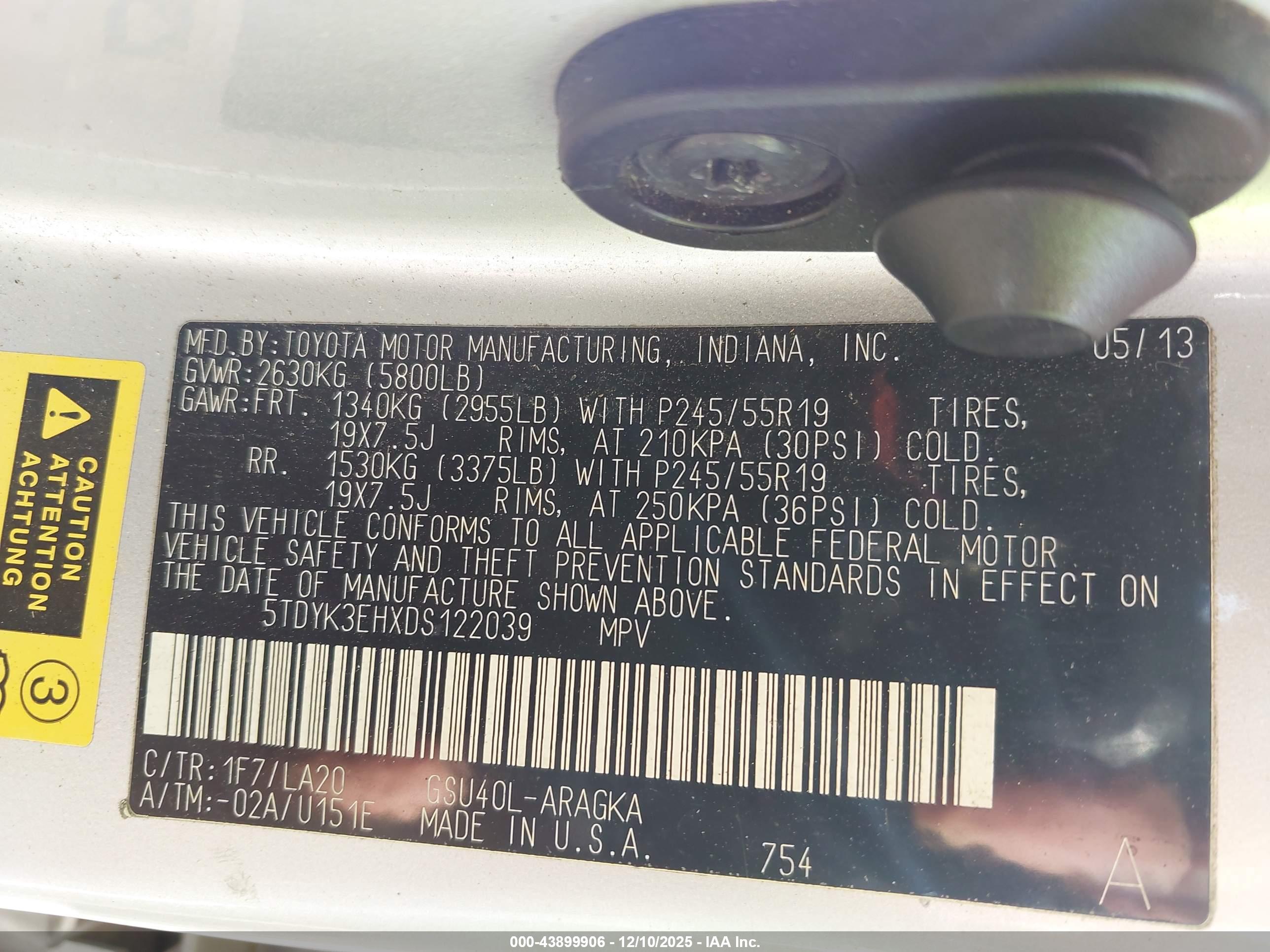 TOYOTA HIGHLANDER image 9