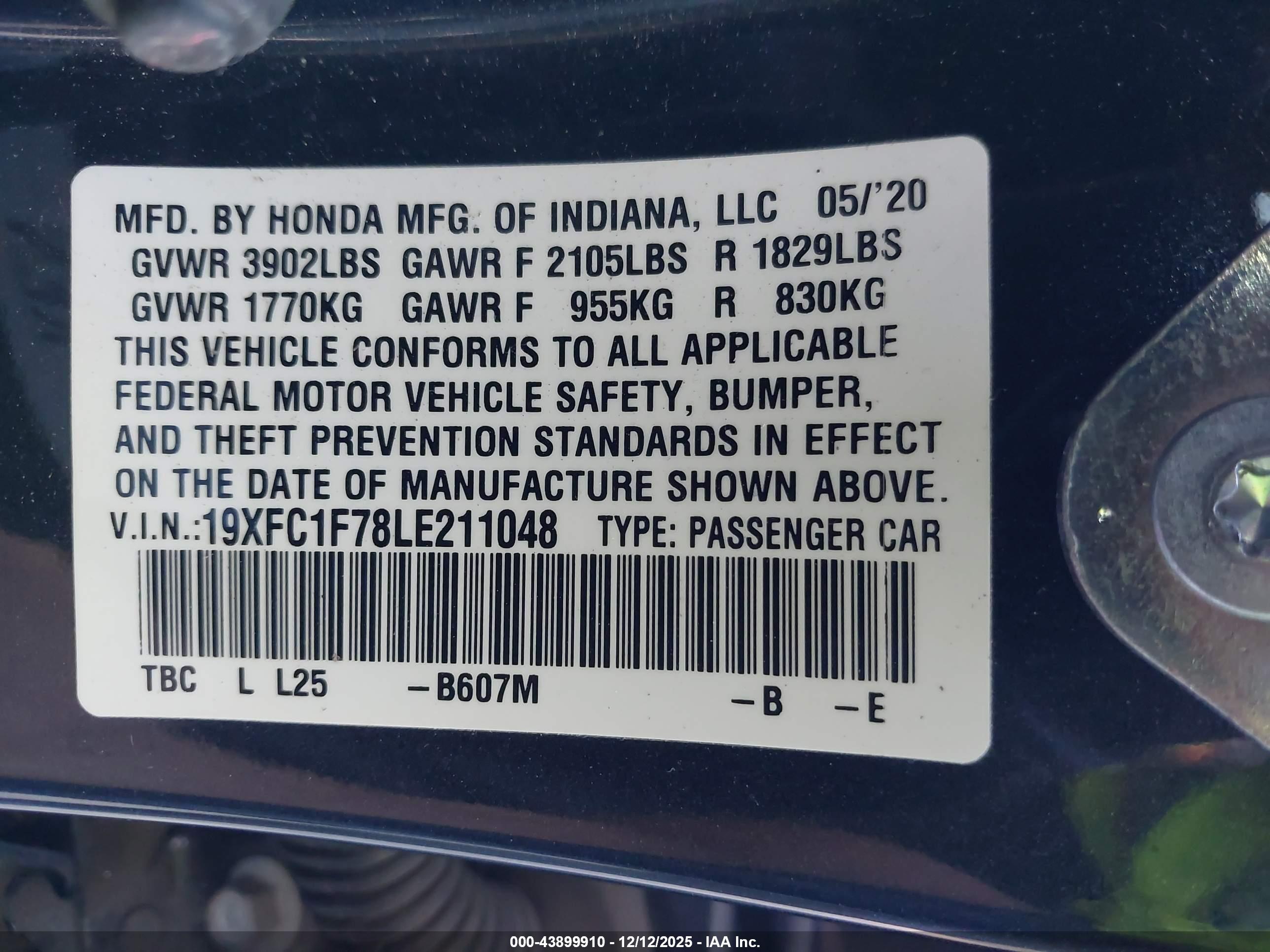 HONDA CIVIC image 9