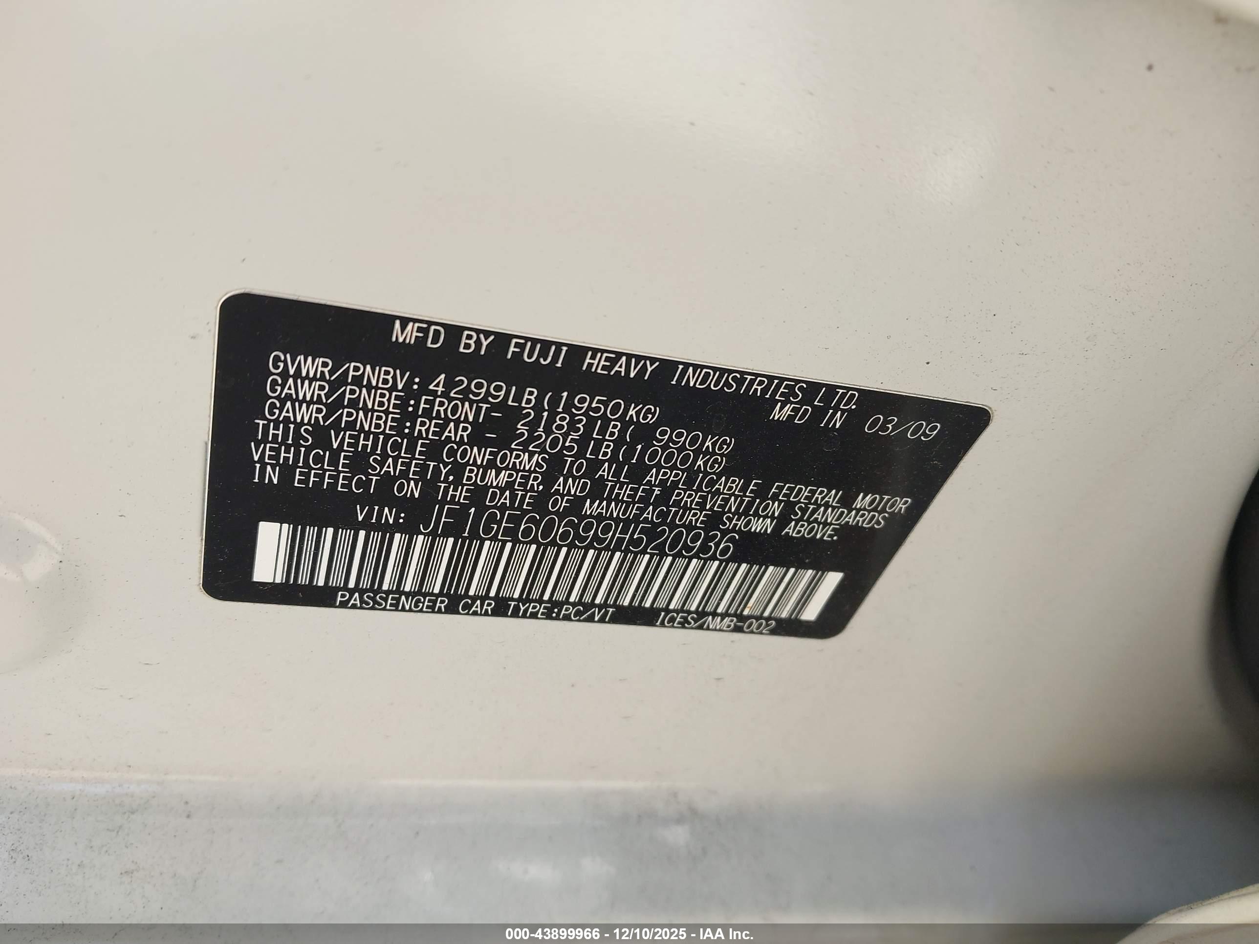 SUBARU IMPREZA image 9