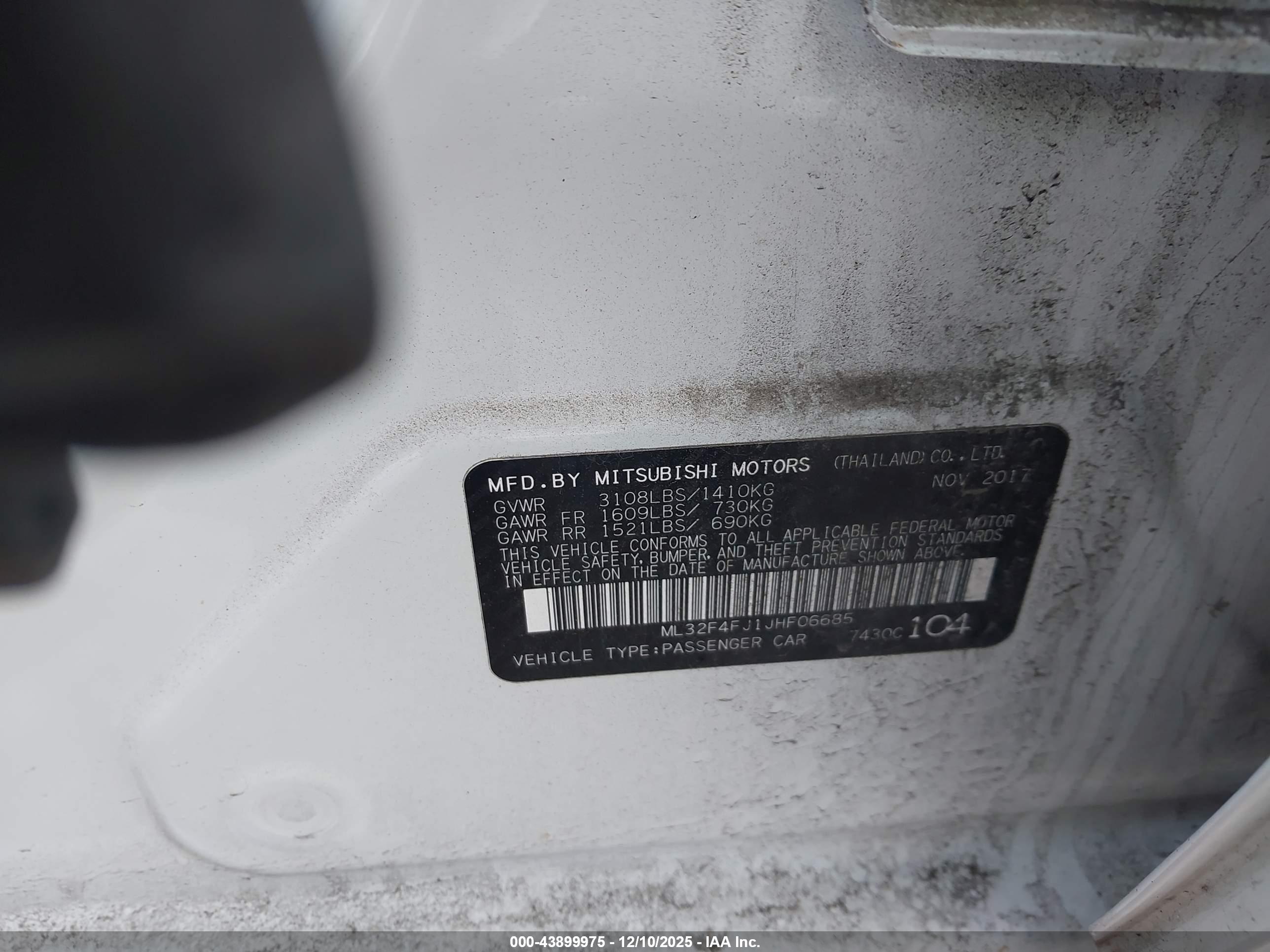 MITSUBISHI MIRAGE image 9