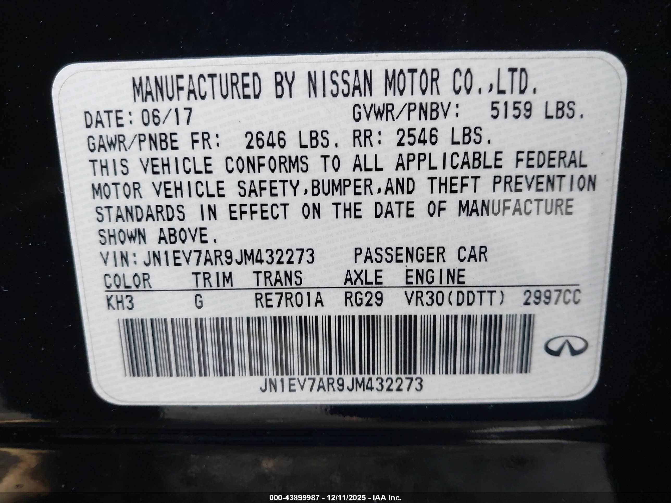 INFINITI Q50 image 9