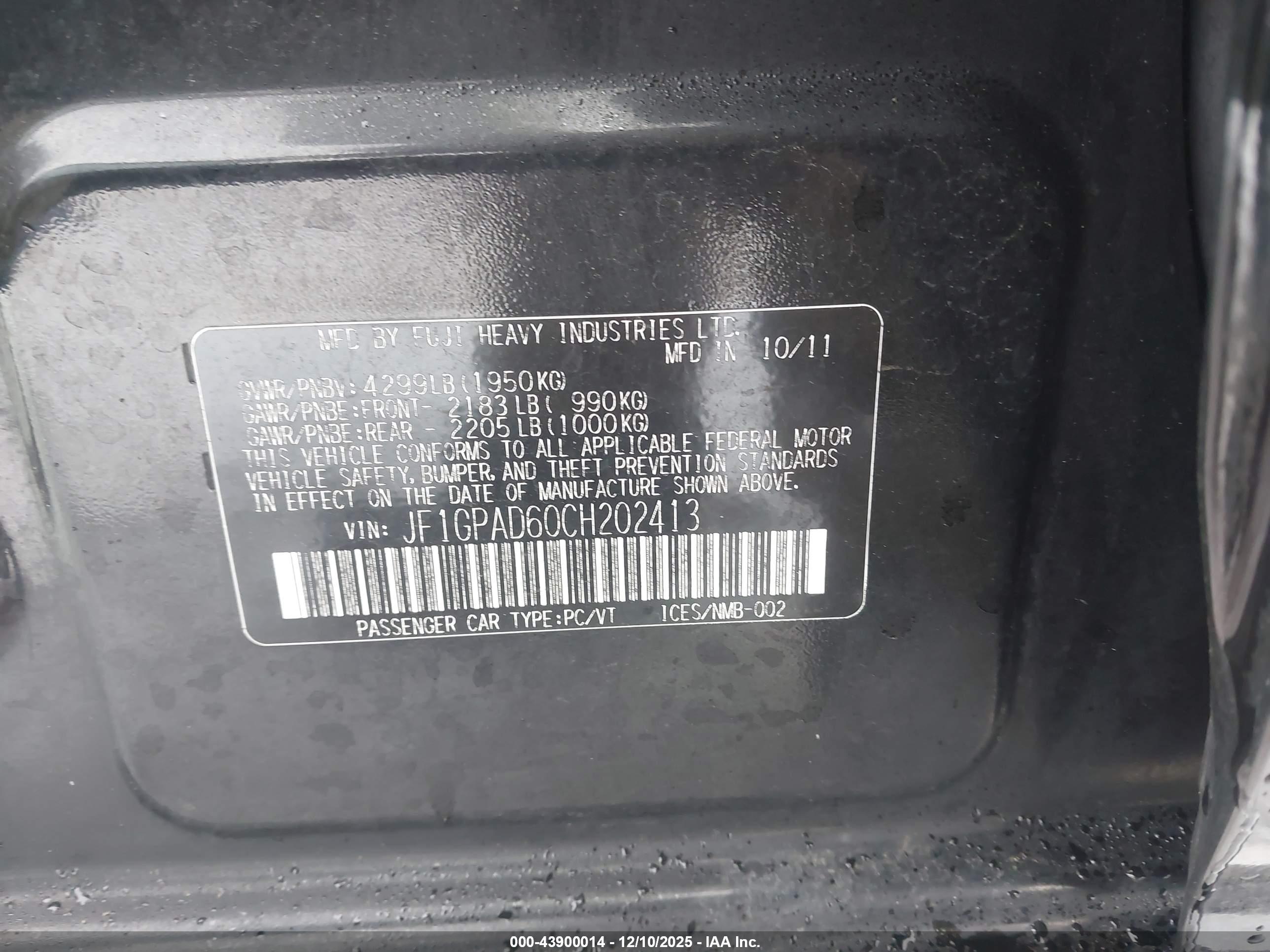 SUBARU IMPREZA image 9