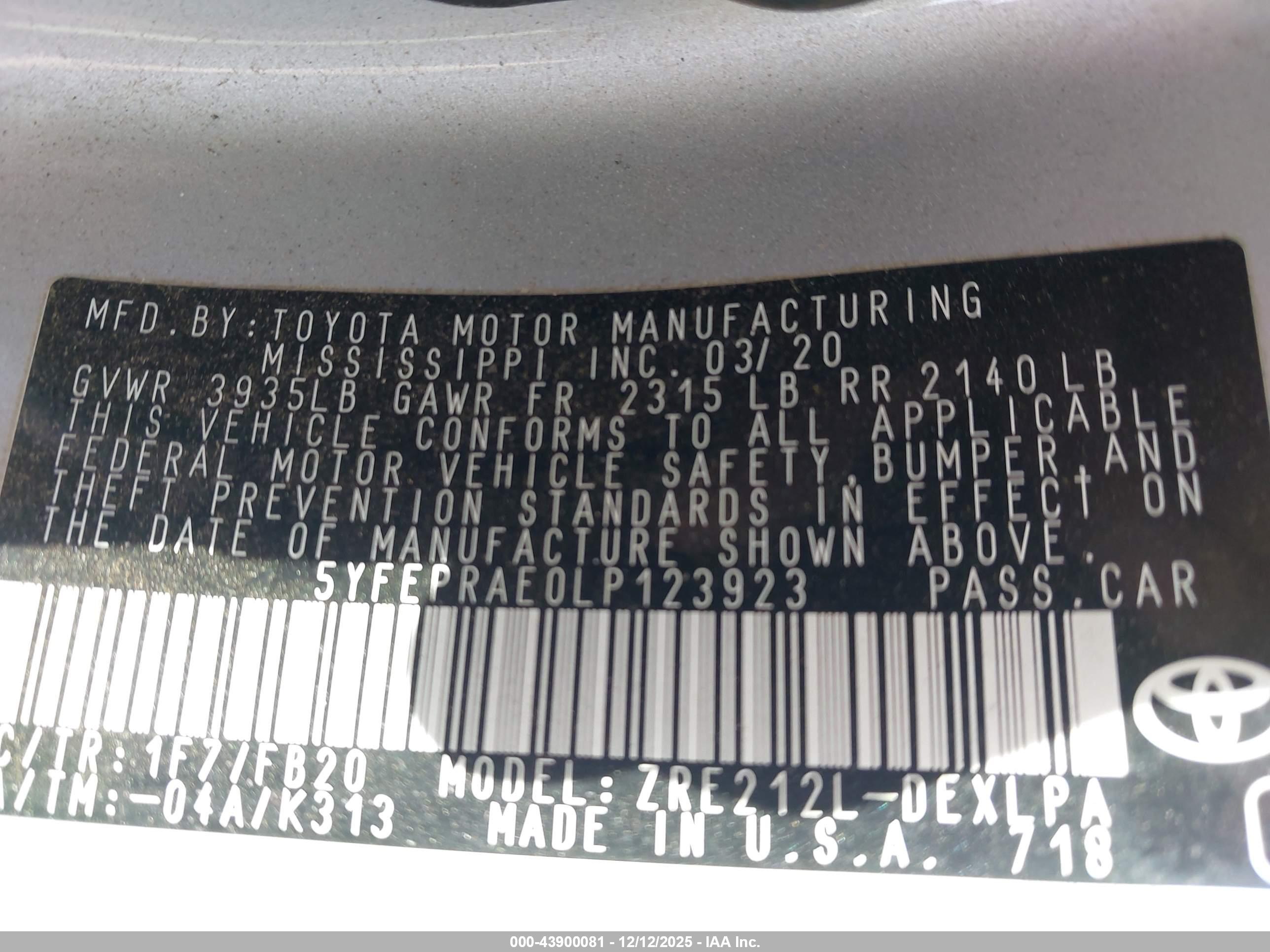 TOYOTA COROLLA image 9