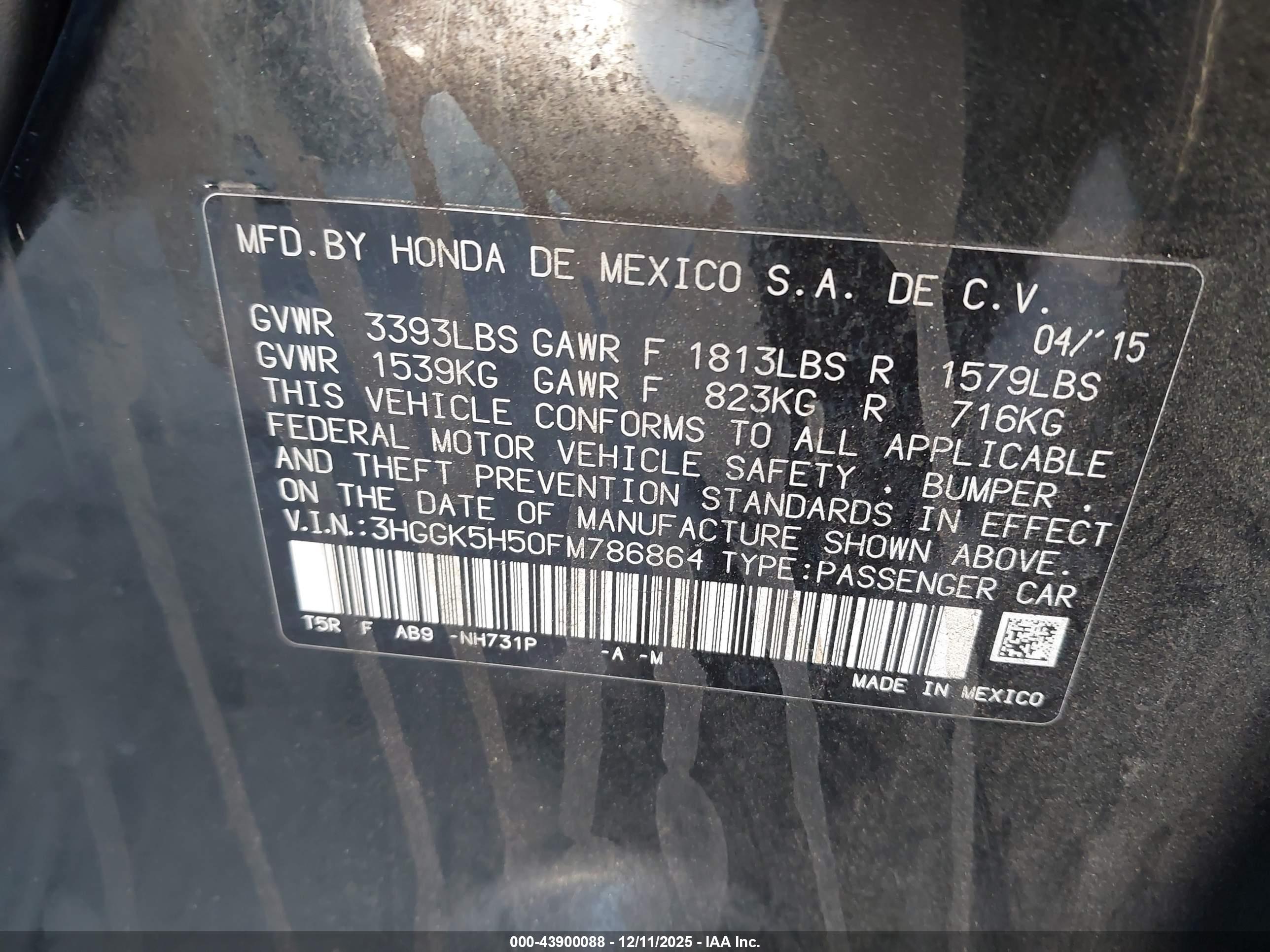 HONDA FIT image 9