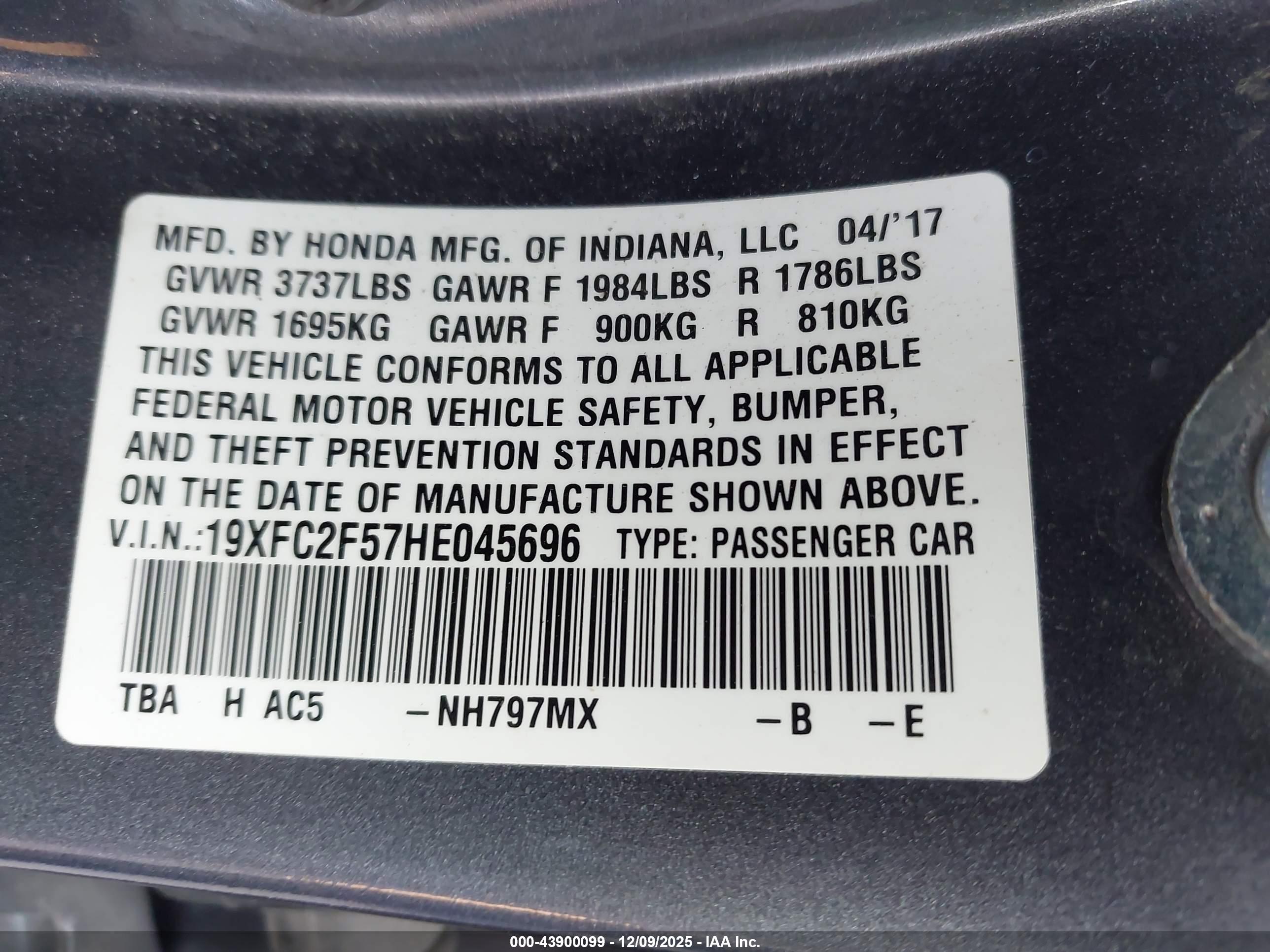 HONDA CIVIC image 9