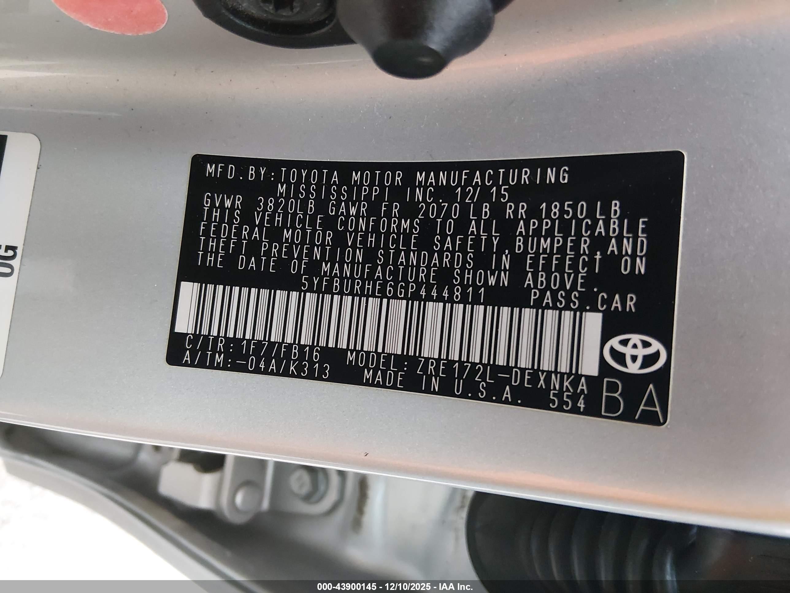 TOYOTA COROLLA image 9